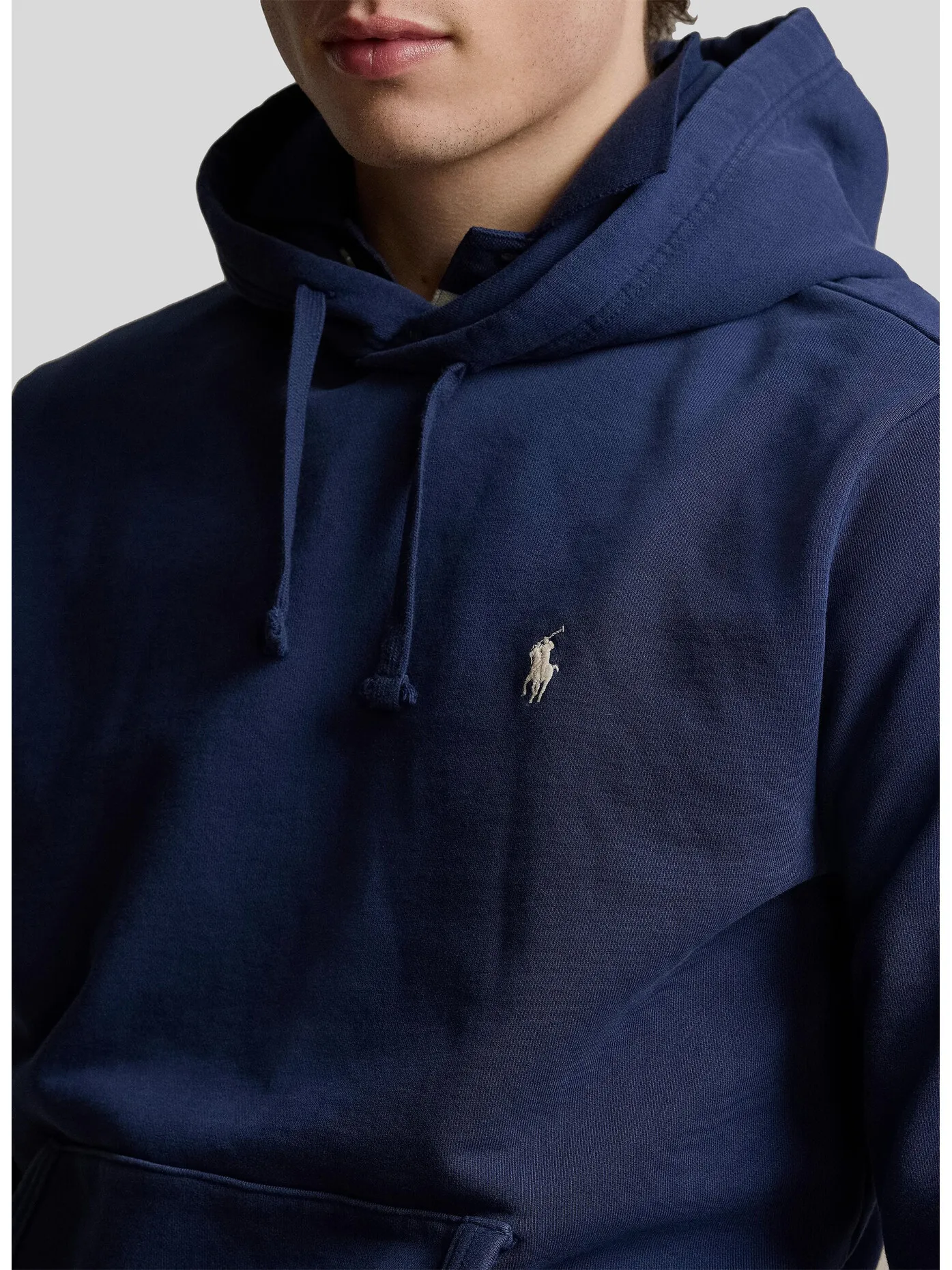     -POLO RALPH LAUREN    -FELPA HOODIE CON LOGO RICAMATO-