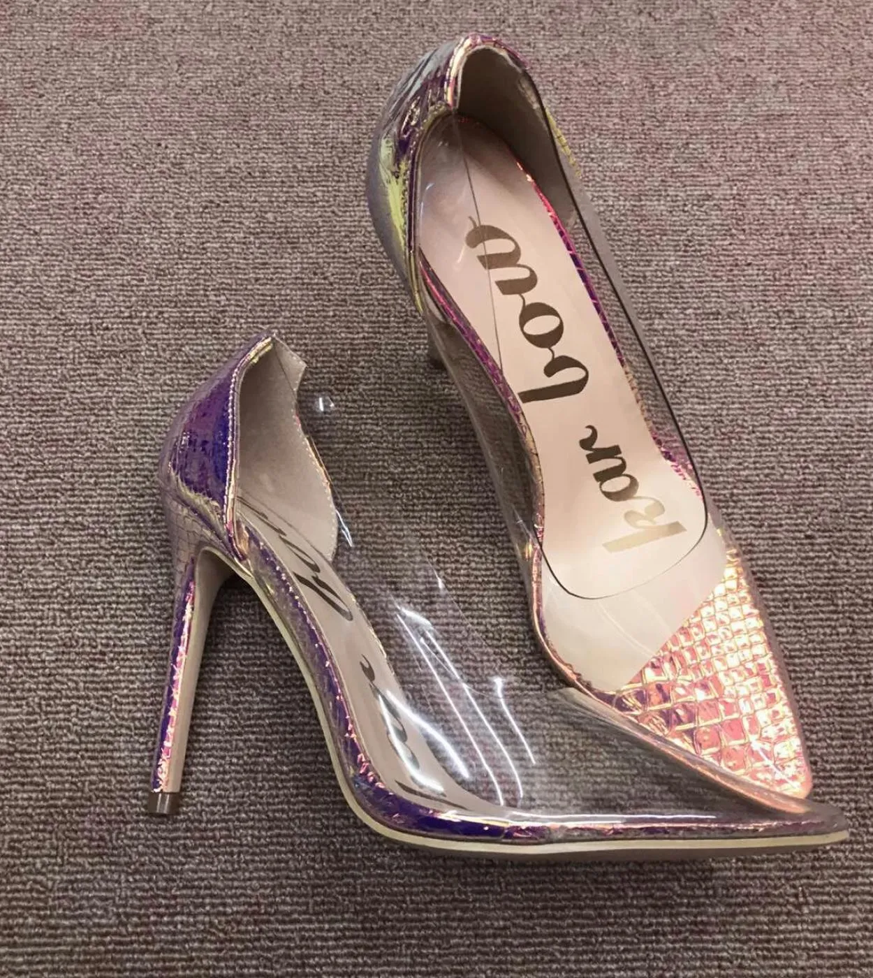 2022 nuove scarpe da donna per feste in ufficio di stile di grandi dimensioni, moda originale, scarpe con tacco alto e fine, san
