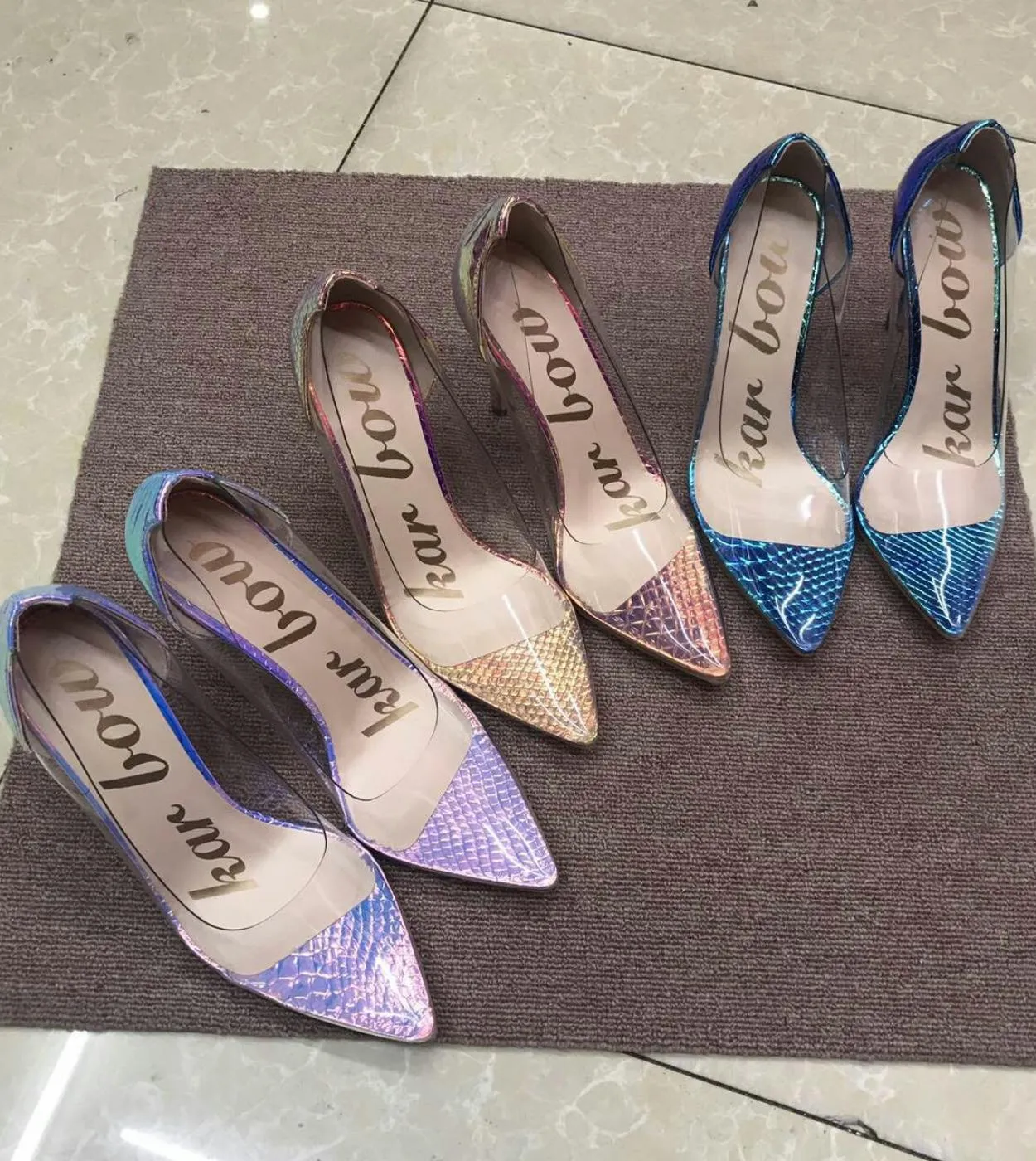 2022 nuove scarpe da donna per feste in ufficio di stile di grandi dimensioni, moda originale, scarpe con tacco alto e fine, san