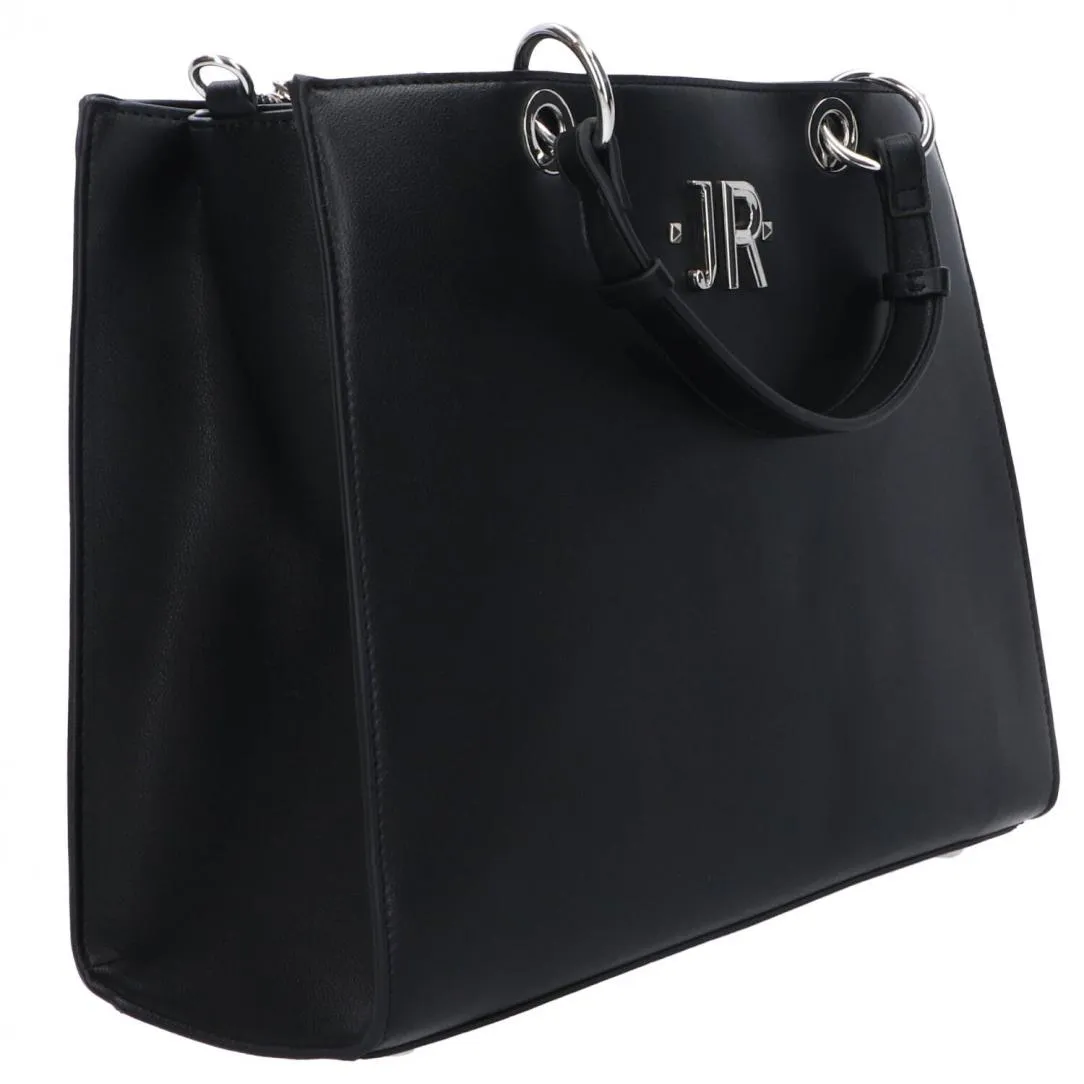 23237 TOTE BAG HARIU Nero Argento