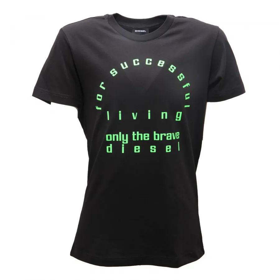 4512AO maglia bimbo DIESEL boy kids t-shirt black