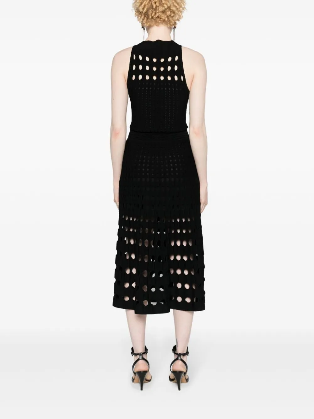 Abito in maglia nash in nero - donna