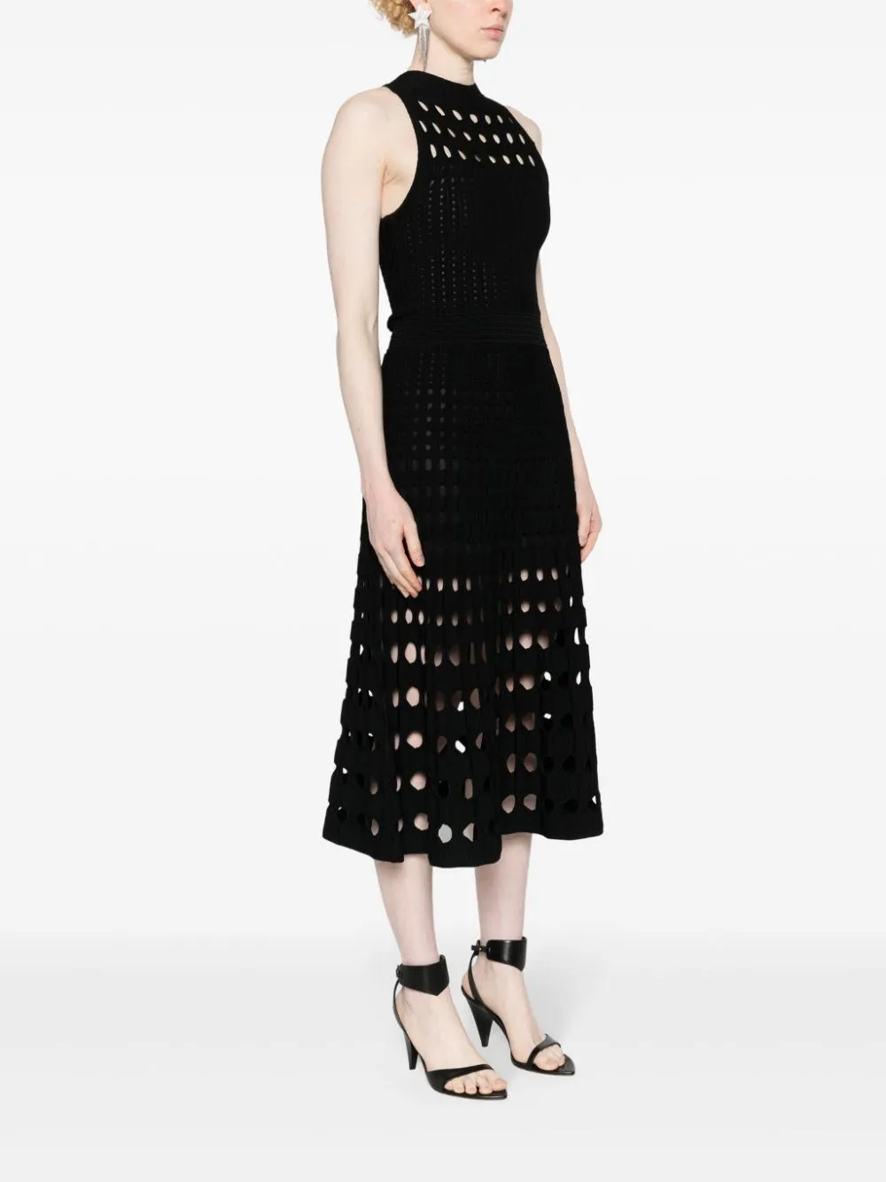 Abito in maglia nash in nero - donna