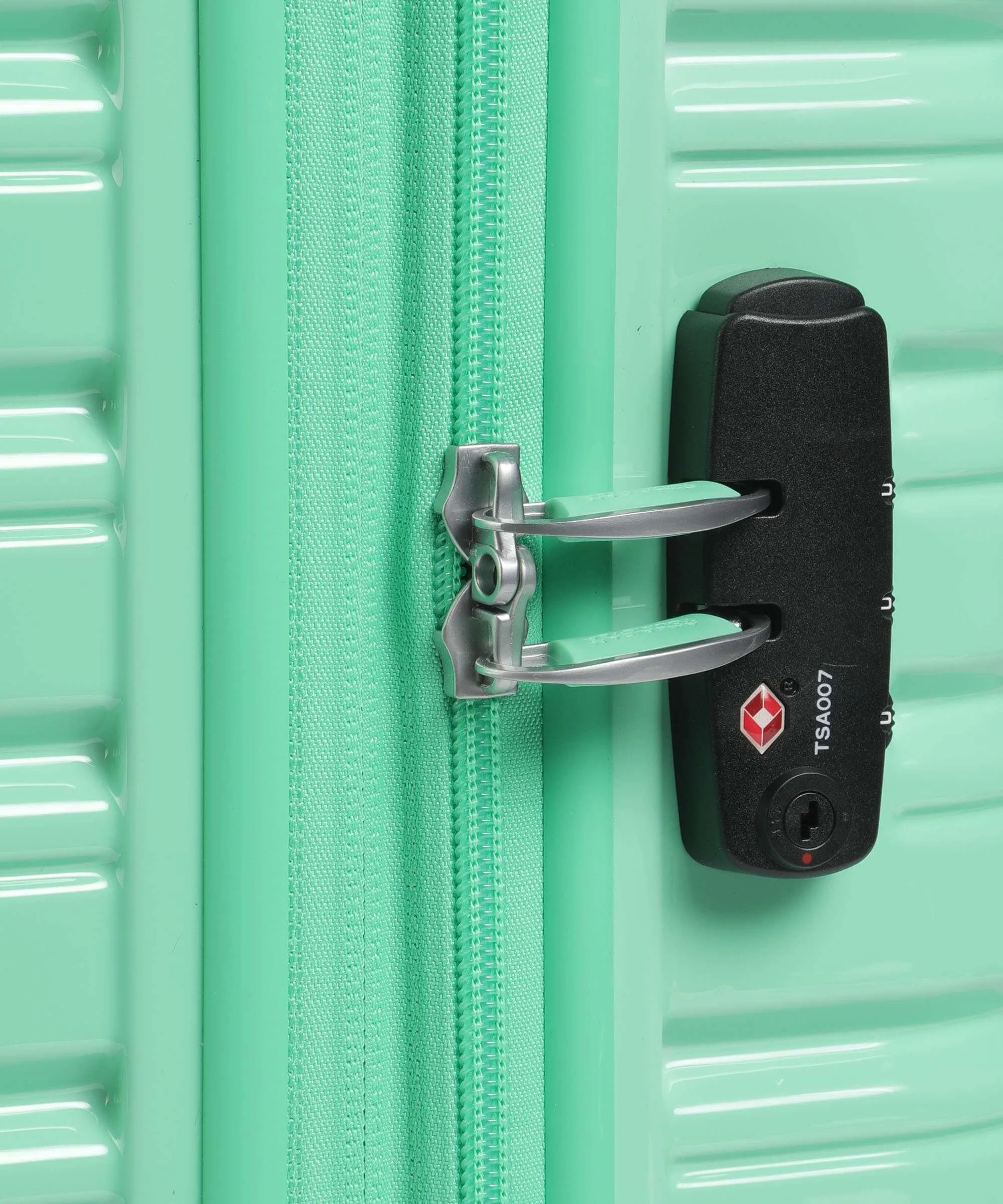  American Tourister Flashline Pop Valigia trolley (4 ruote) verde chiaro 55 cm  