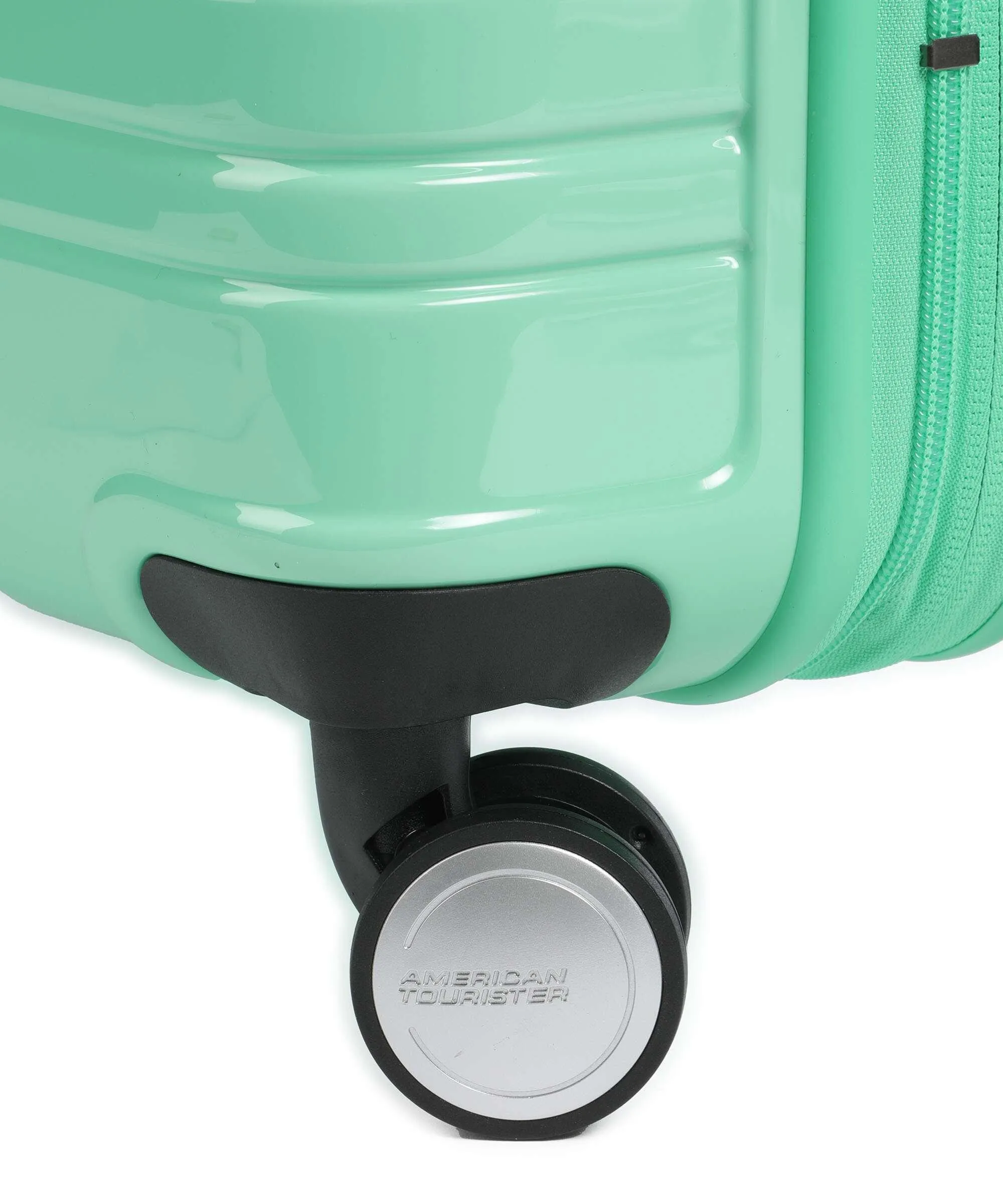  American Tourister Flashline Pop Valigia trolley (4 ruote) verde chiaro 55 cm  