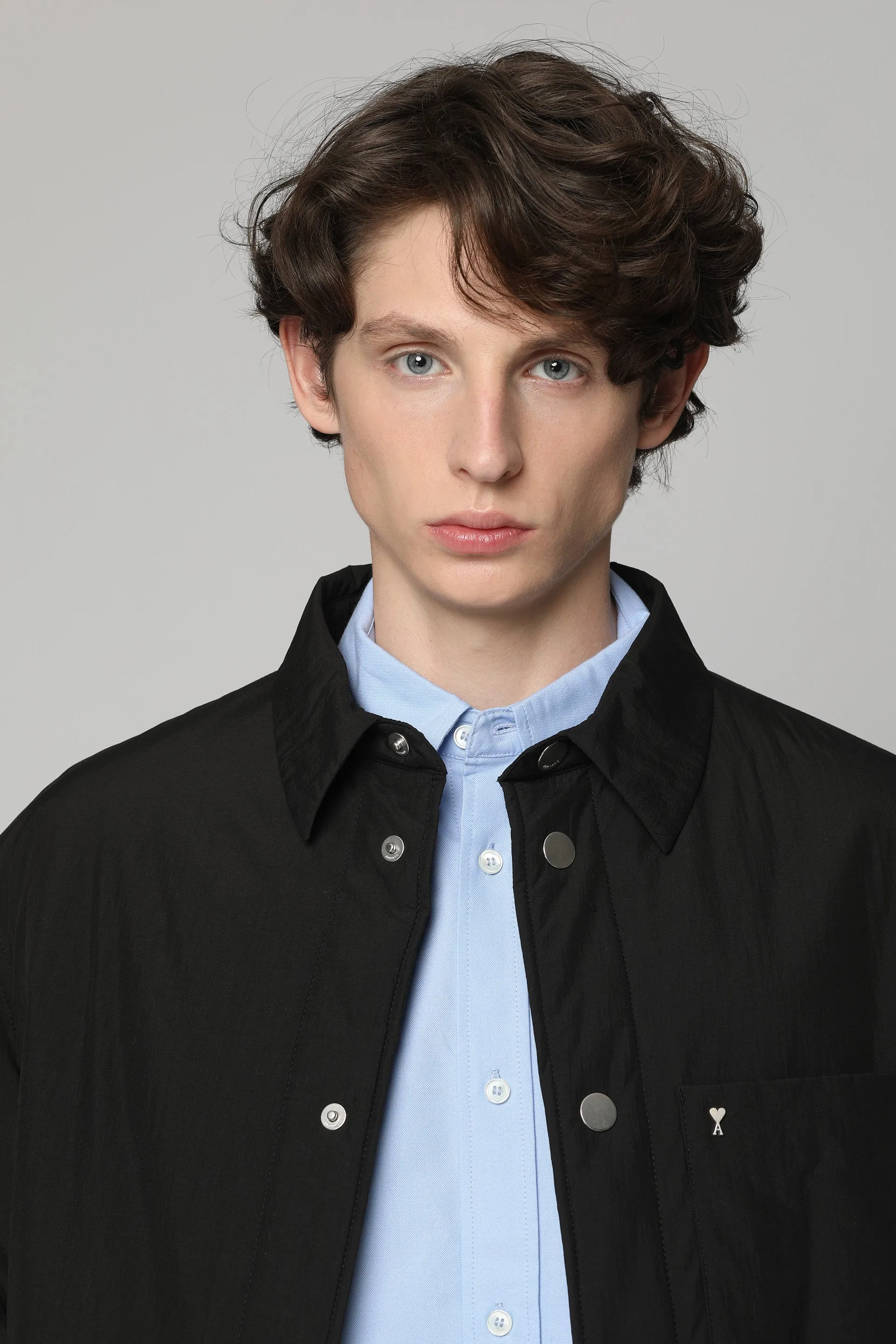 AMI PARIS Overshirt in nylon