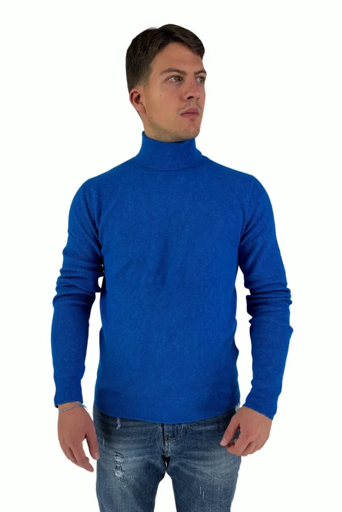 Antony Morato dolcevita in misto lana e cotone mmsw01403-ya200075