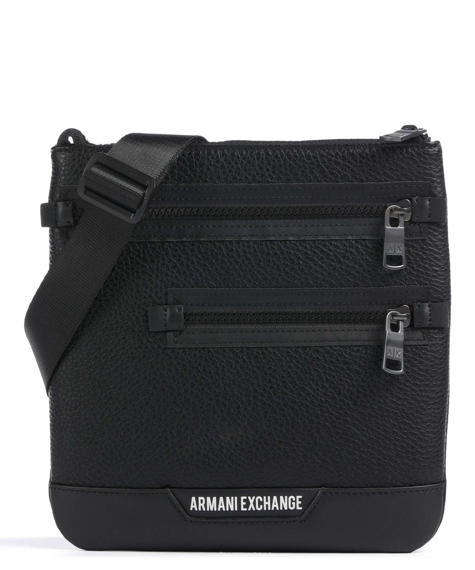 Armani Exchange Borsa a tracolla pelle sintetica nero  