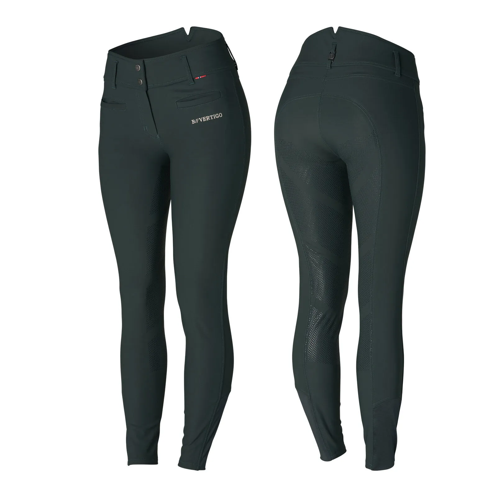 B Vertigo Tiffany Pantaloni termici da equitazione in silicone FS da donna
