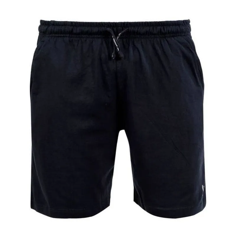 Bermuda tuta be board taglie forti uomo in cotone leggero lunghezza ginocchio blu