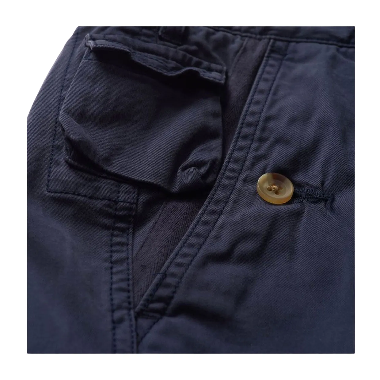 Bermuda Uomo Blauer Cargo Blu