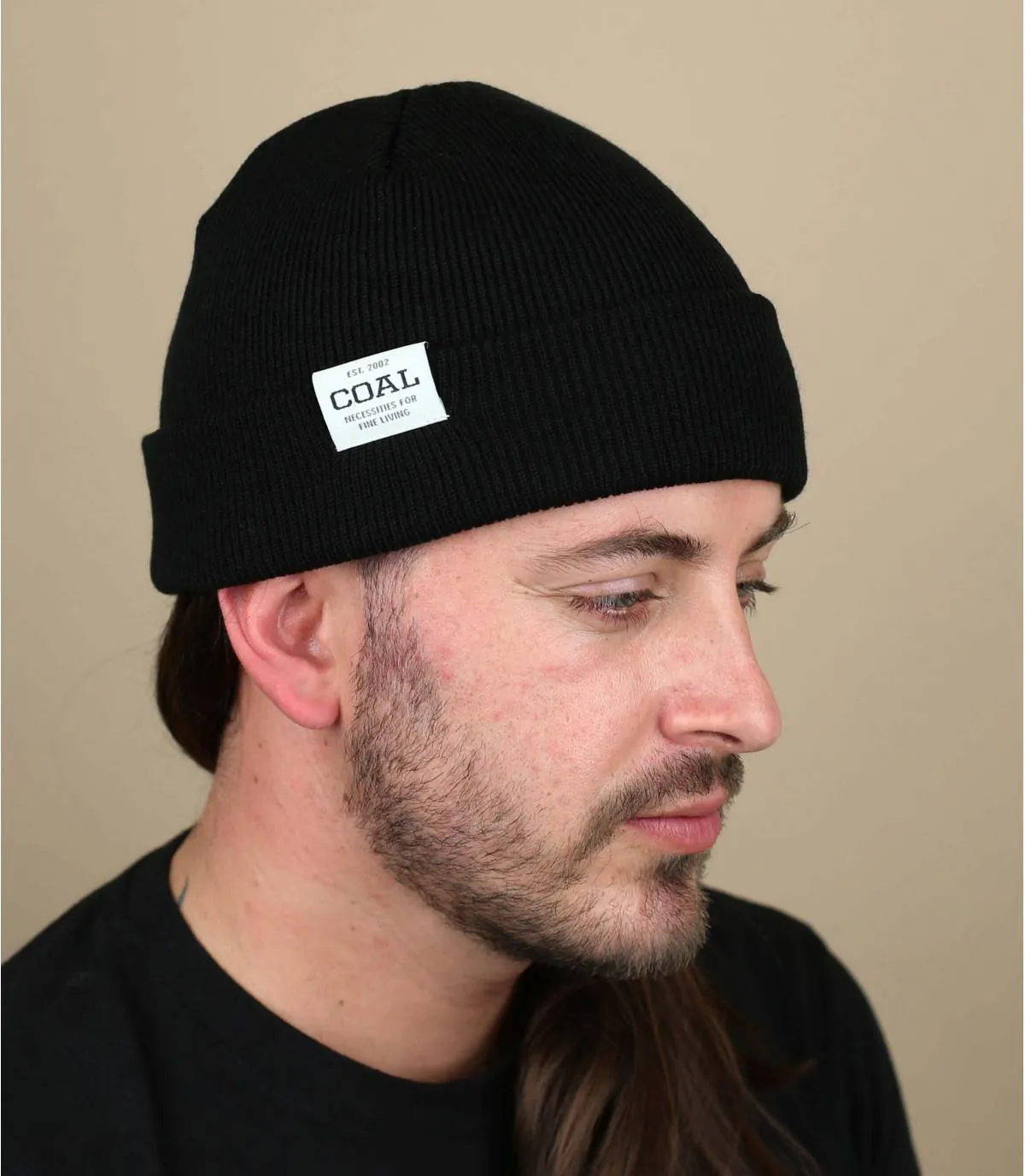   Berretto docker nero     The Uniform Low solid black     
