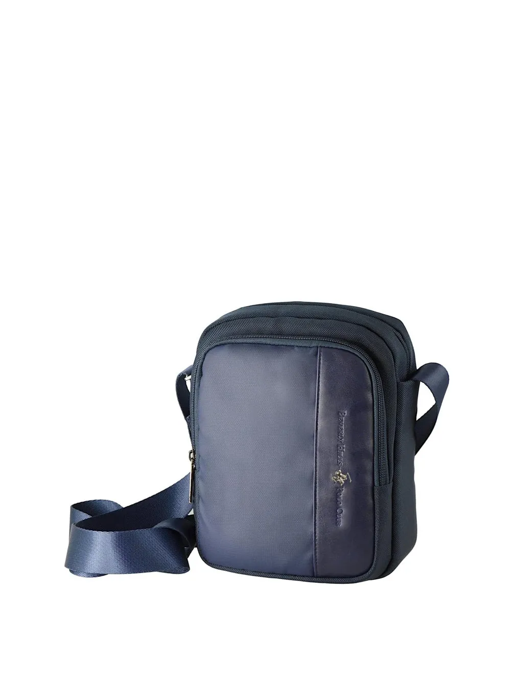 BEVERLY HILLS Borsa a Tracolla Uomo - Blu modello BH-1372