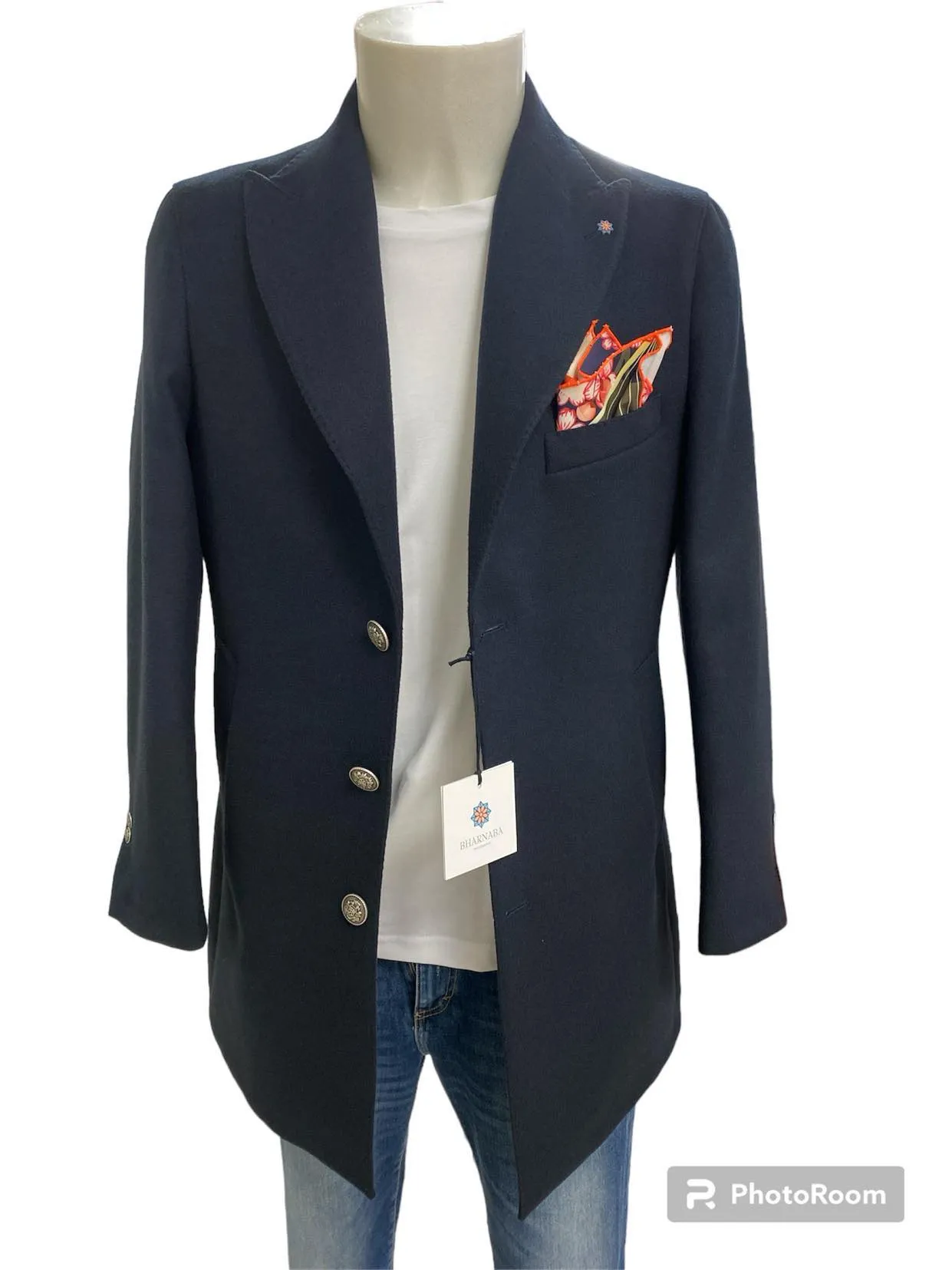 BHARNABA cappotto monopetto NIGERIA