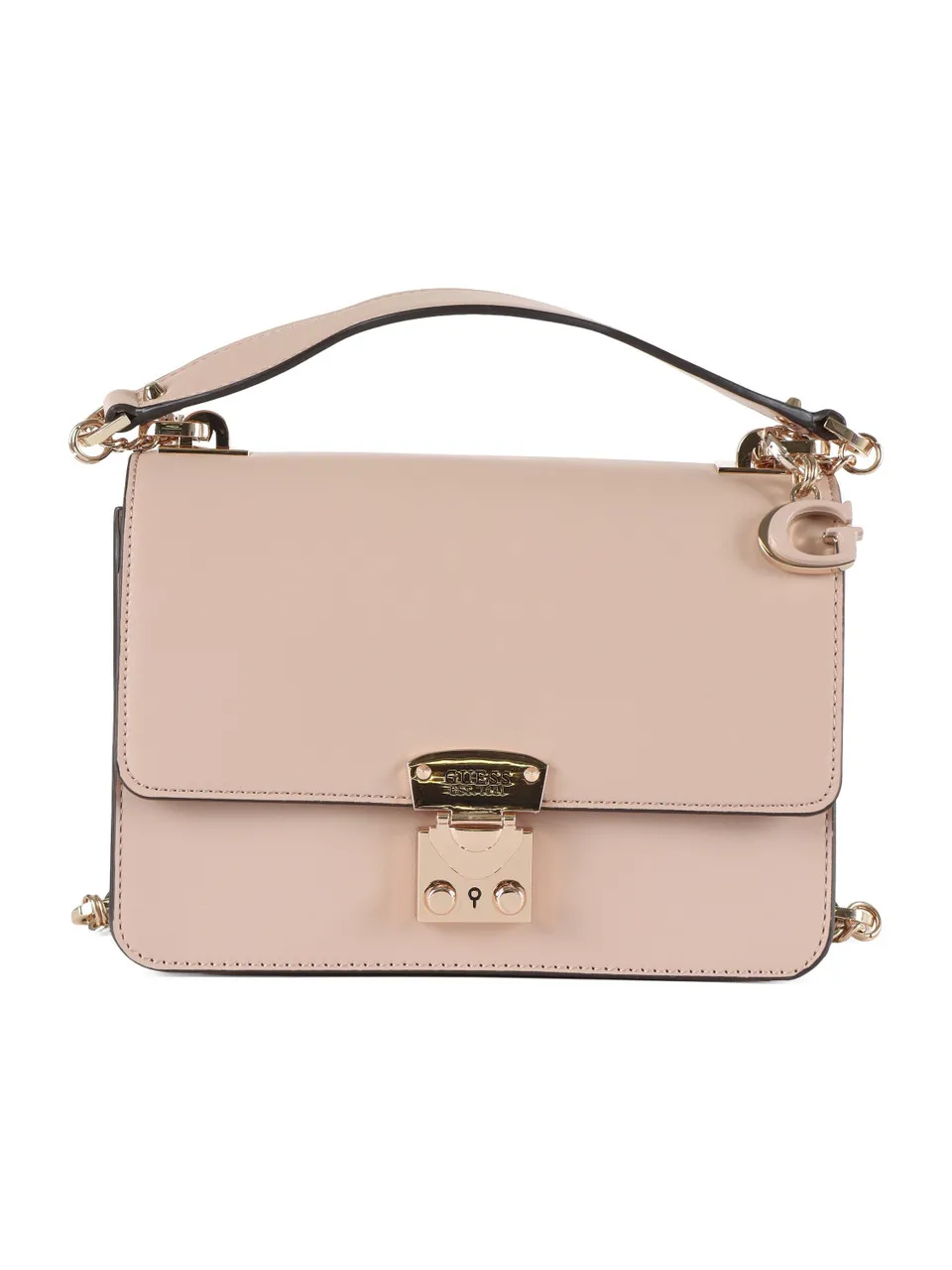 Borsa a spalla ELIETTE con placca logo
