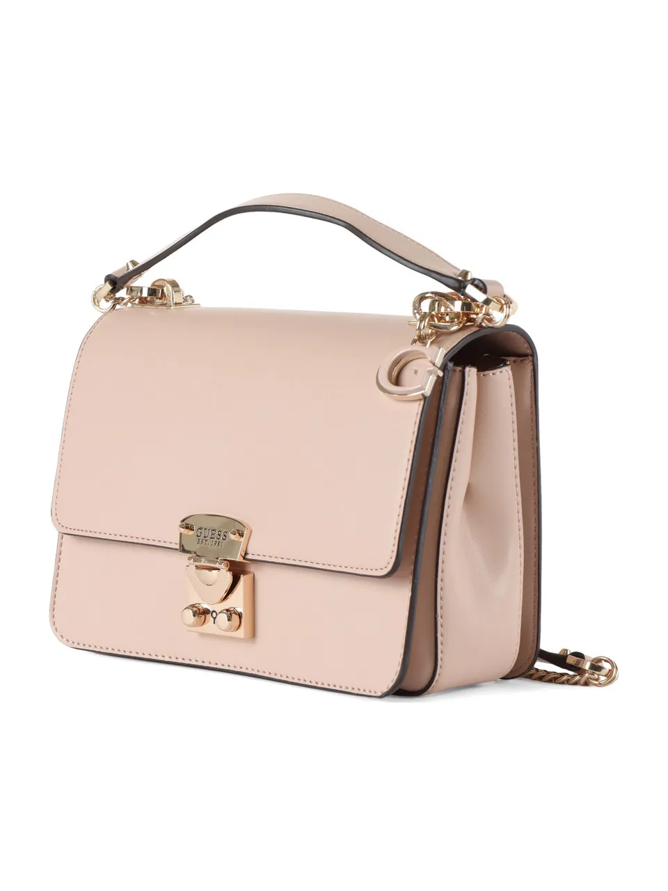 Borsa a spalla ELIETTE con placca logo