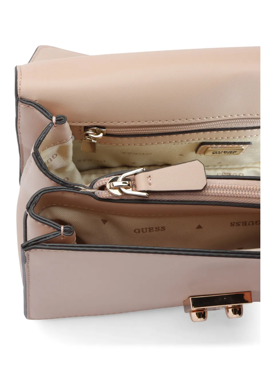 Borsa a spalla ELIETTE con placca logo