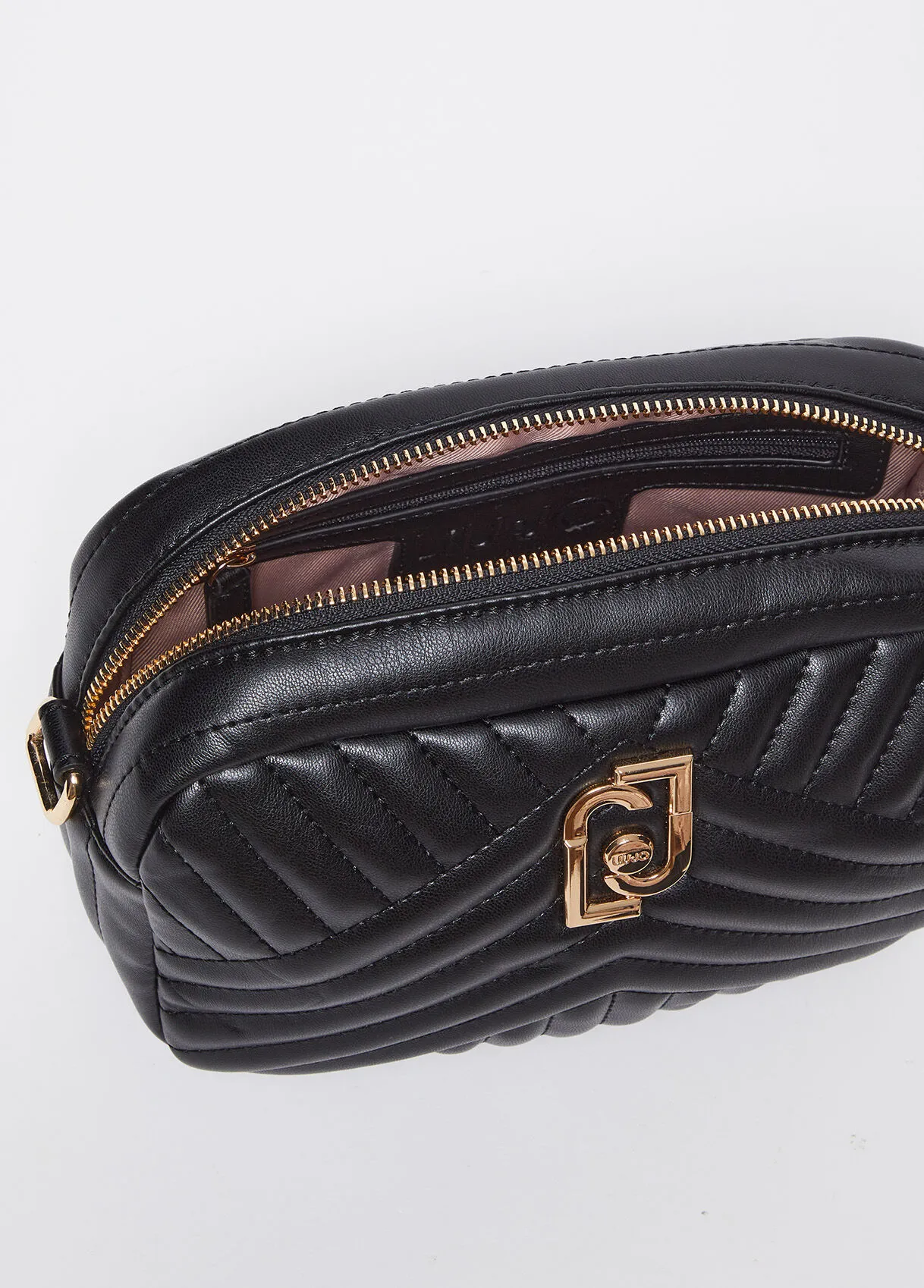 Borsa a tracolla matelassé con charm