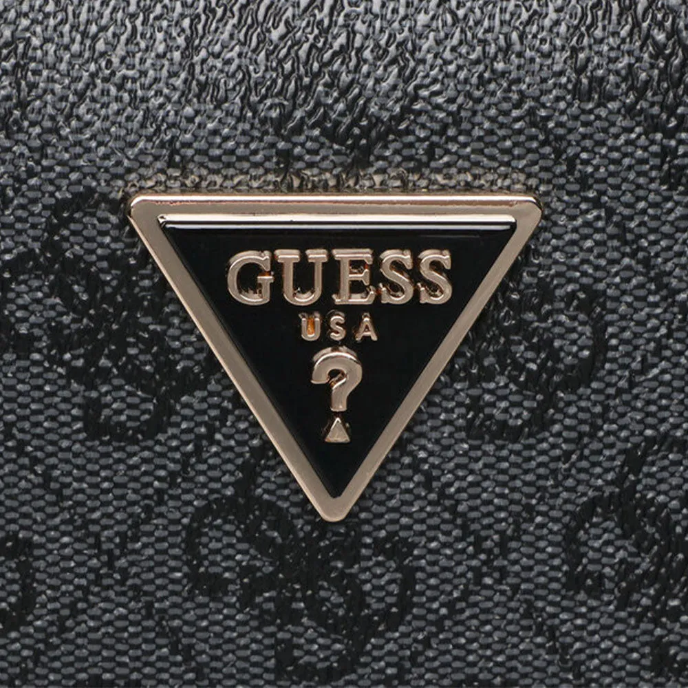 Borsa Donna a Spalla Shopper GUESS Linea Meridian colore Coal Logo