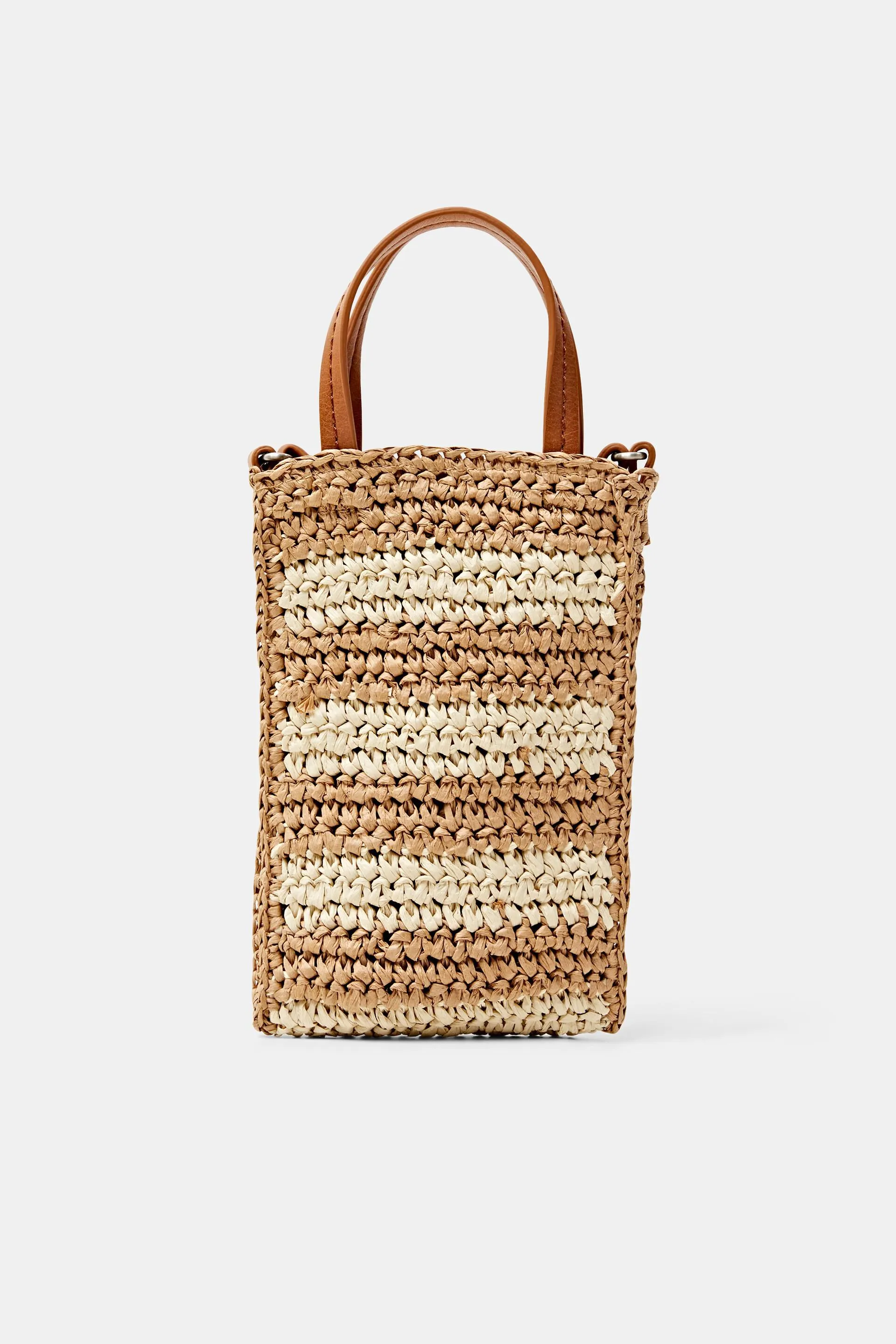 Borsa mini a spalla all’uncinetto