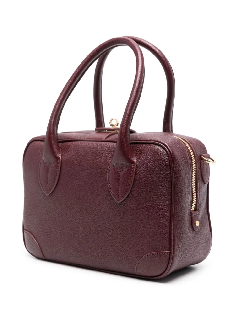 Borsa tote con stampa in viola Golden Goose - donna