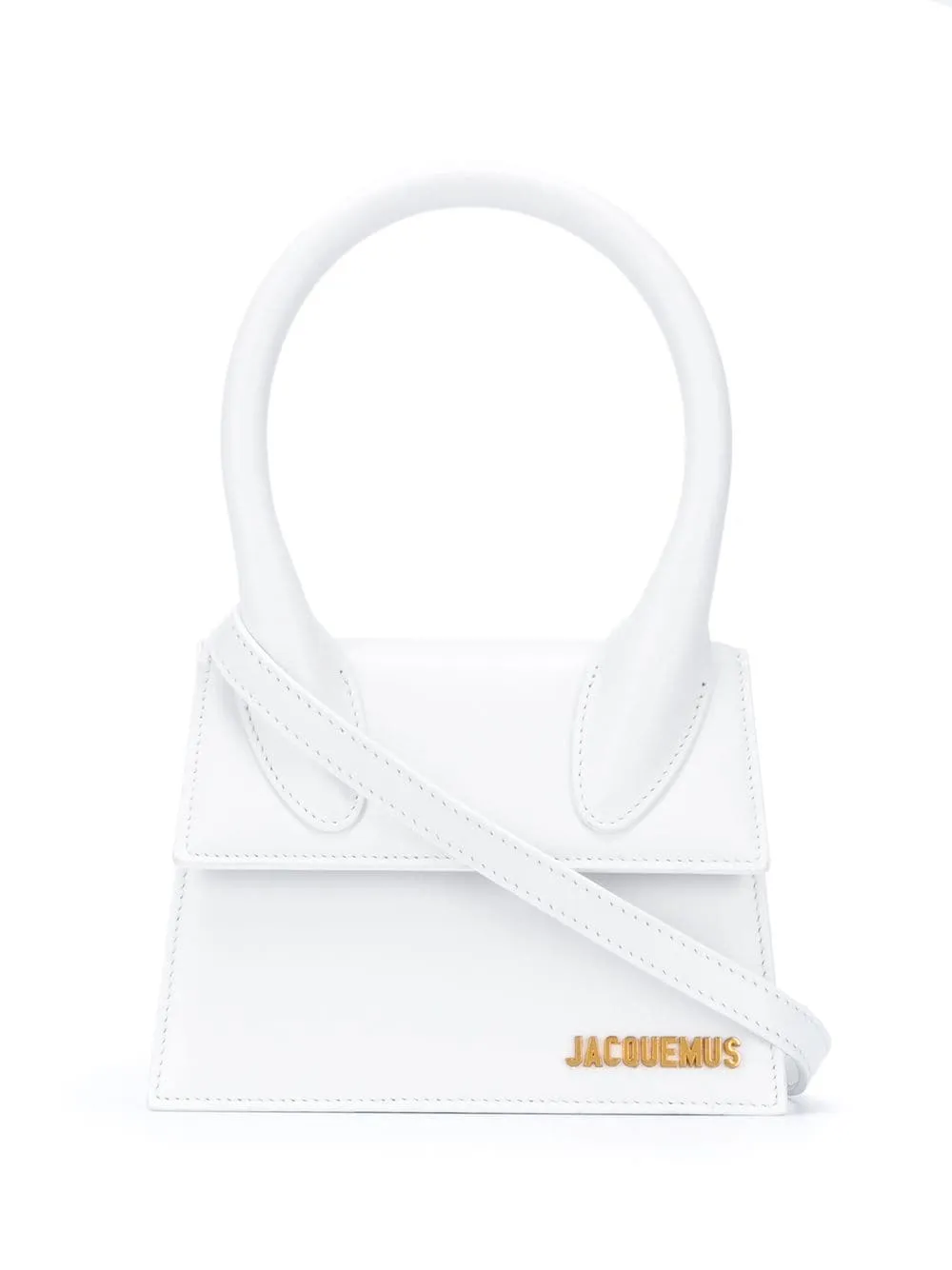 Borsa tote le chiquito moyen in bianco - donna