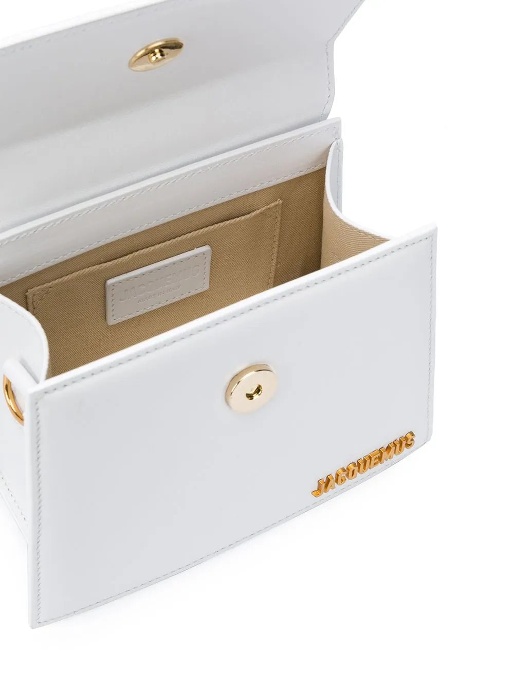 Borsa tote le chiquito moyen in bianco - donna
