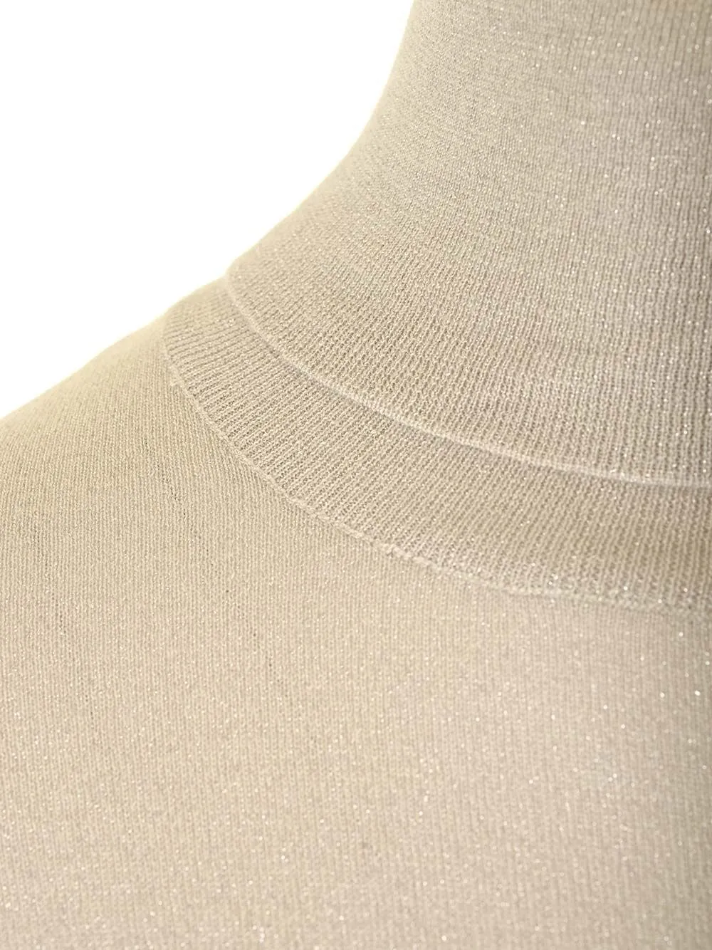   Brunello Cucinelli  Dolcevita in maglia rasata  