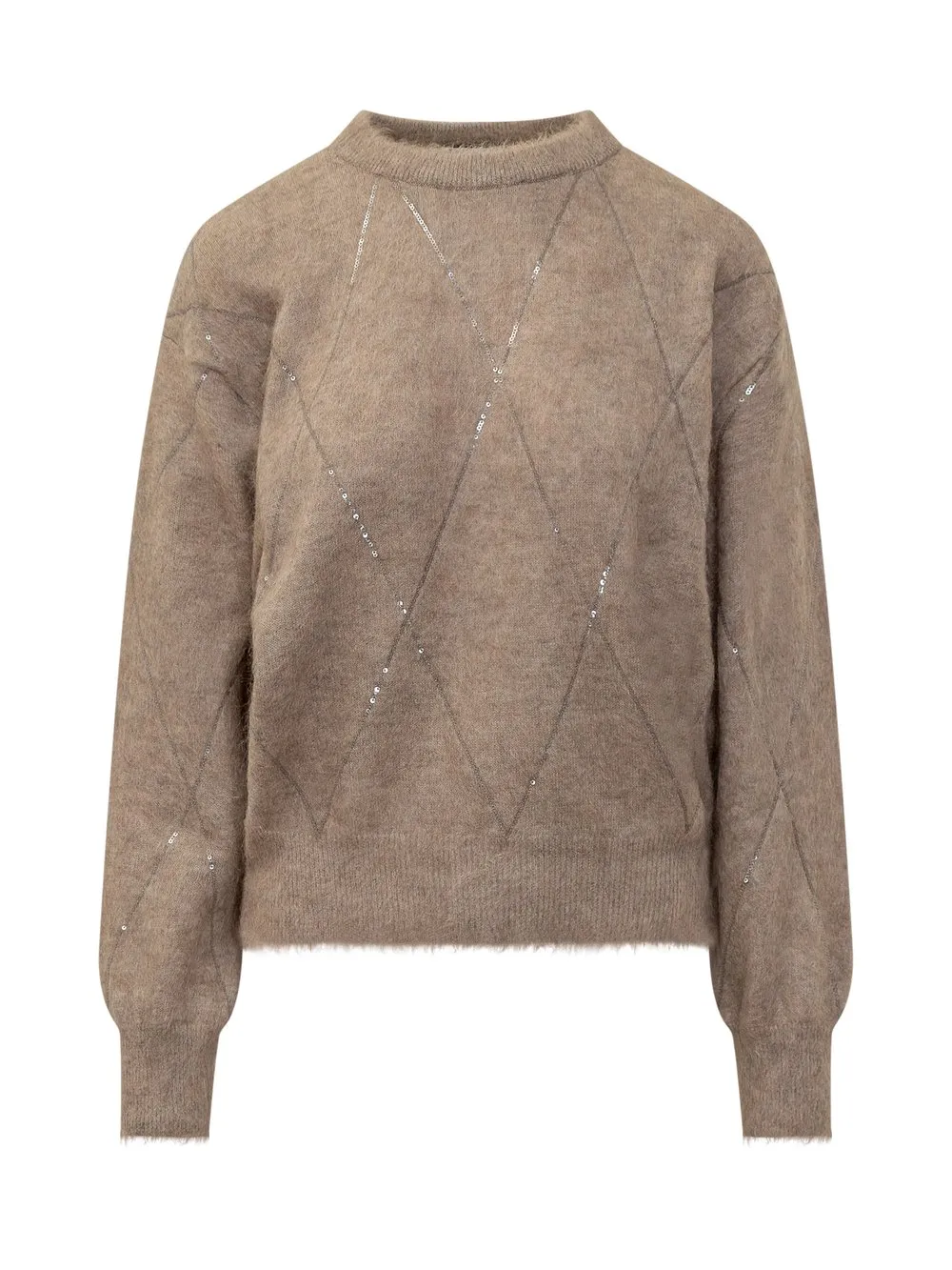 BRUNELLO CUCINELLI Maglia con Paillettes  