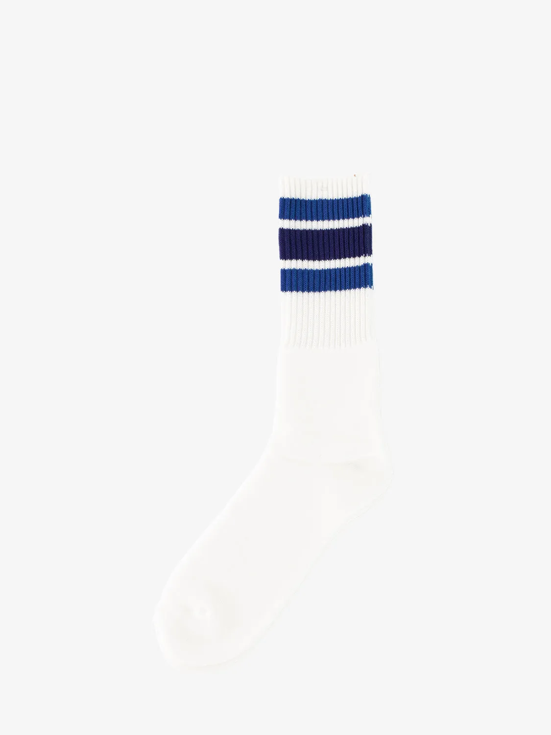 Calzini 3 righe blu