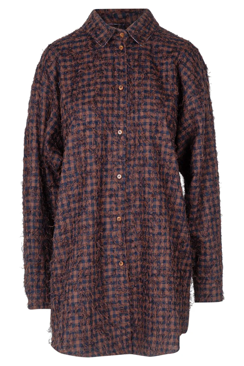 Camicia - 440191 - Marrone/Blu