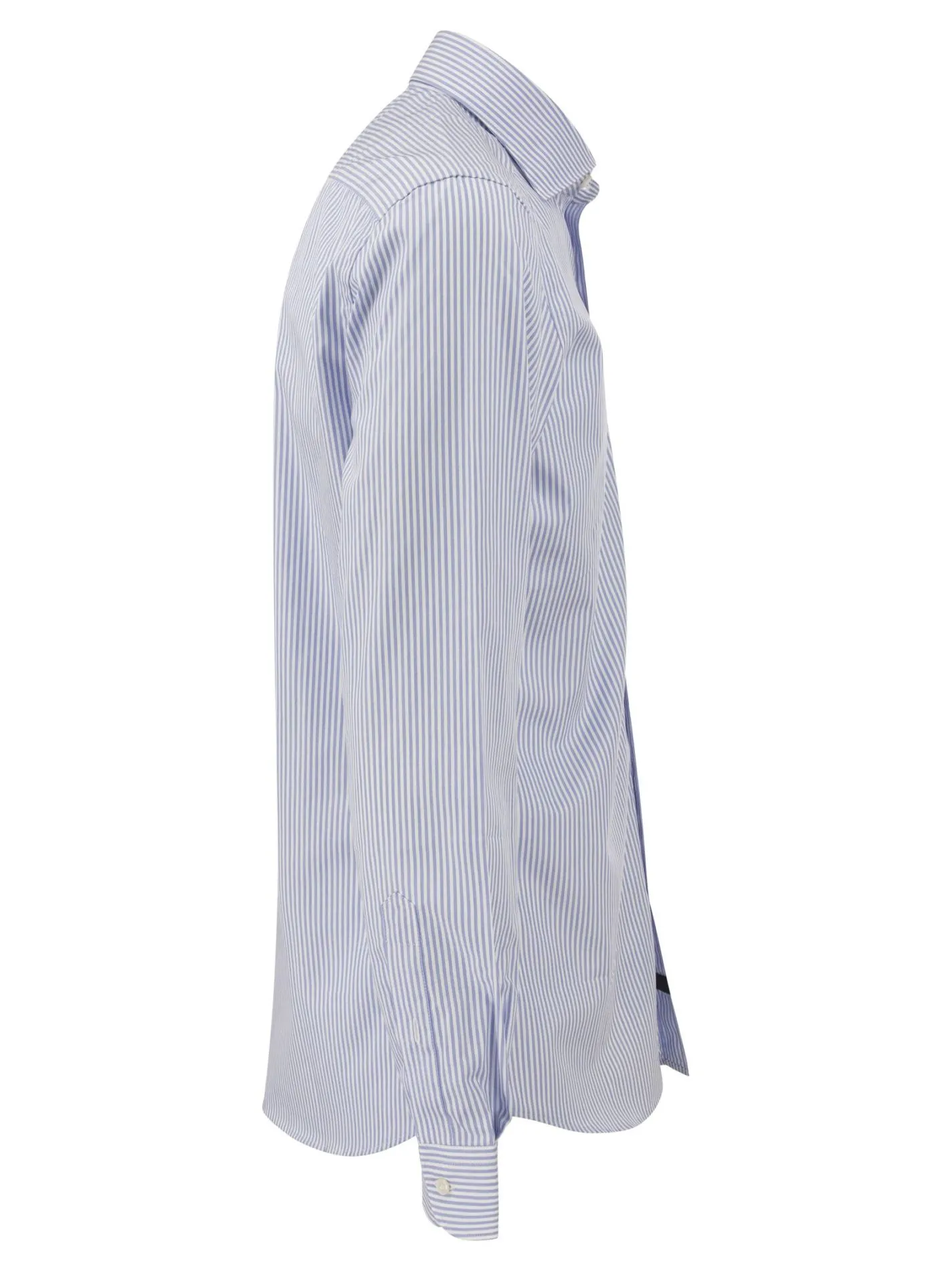 Camicia collo francese in cotone