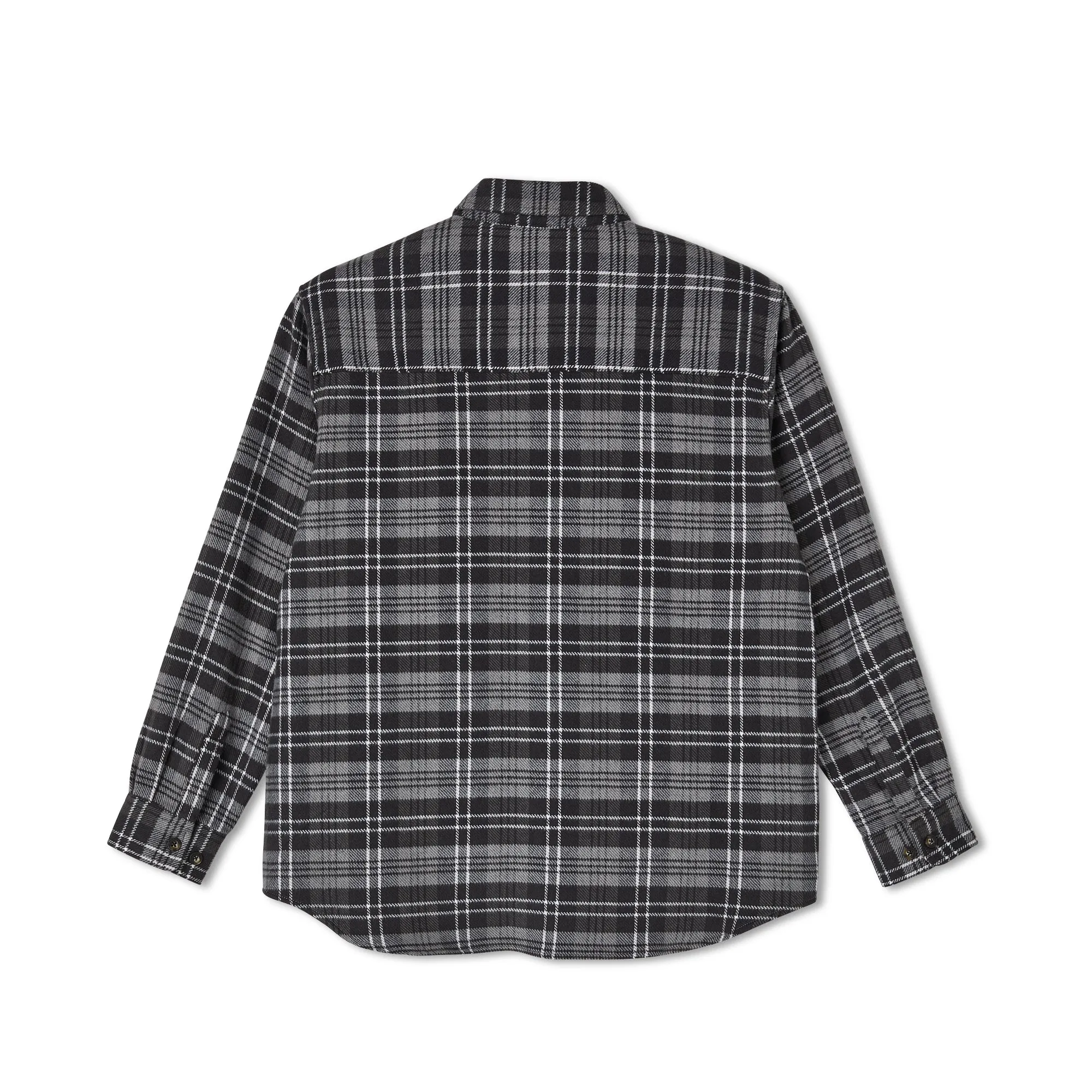 Camicia Flanella Polar Skateboard Grigia
