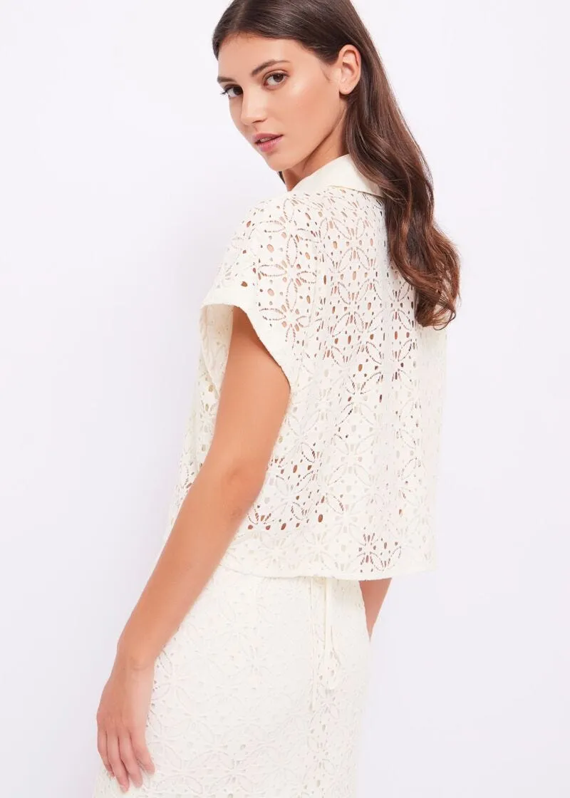 Camicia in pizzo