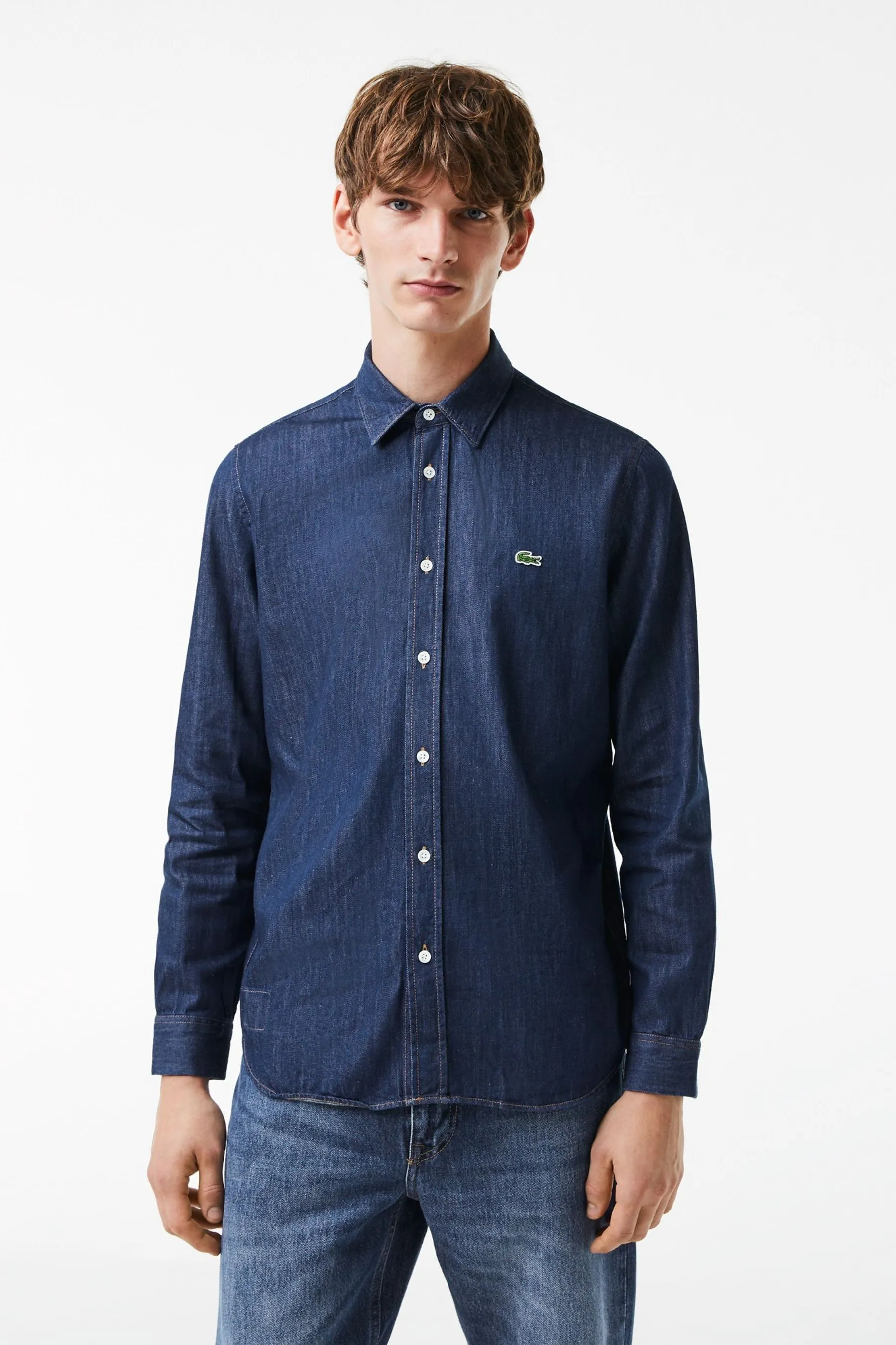 Camicia Lacoste Denim a righe    