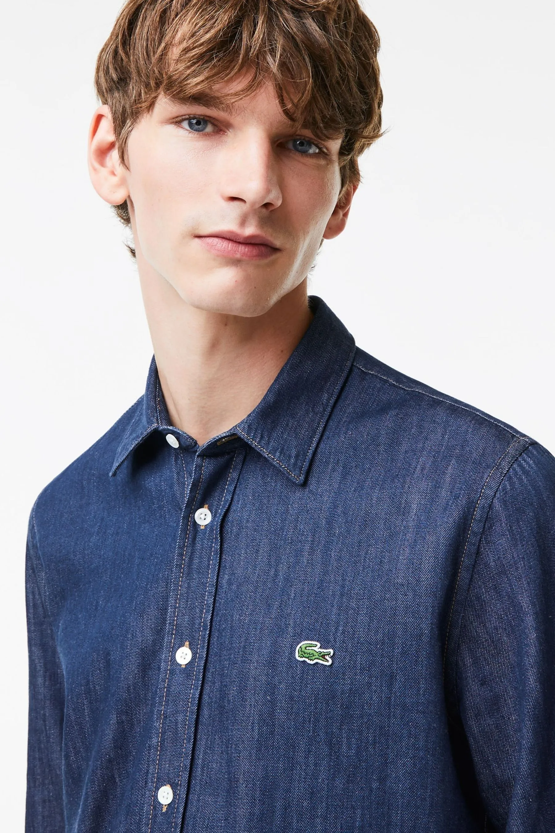 Camicia Lacoste Denim a righe    