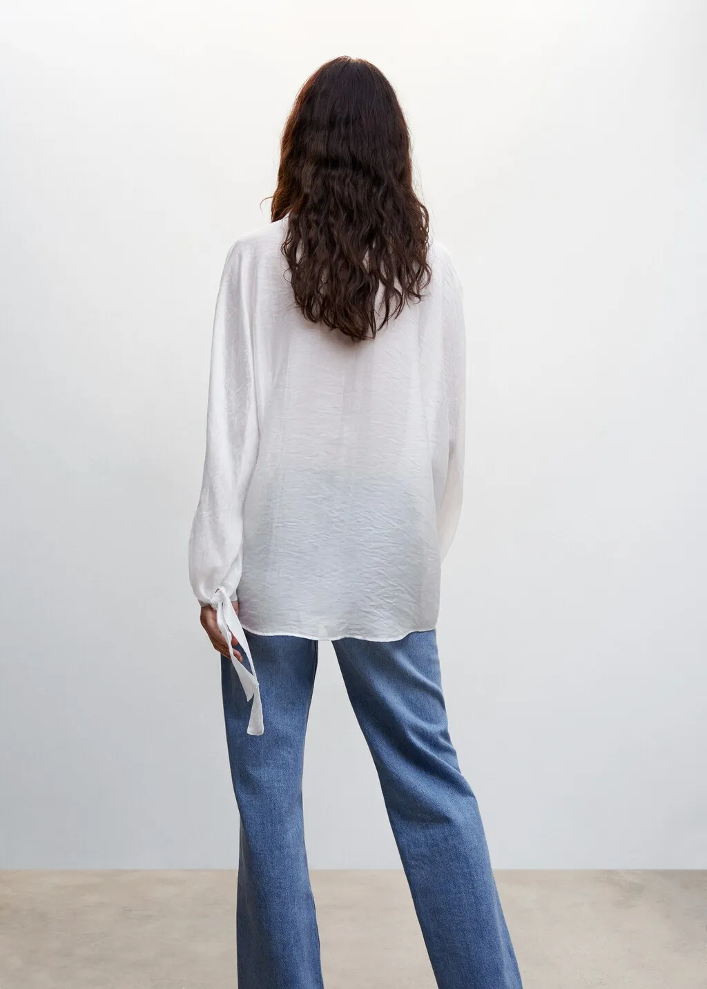 Camicia manica fiocco