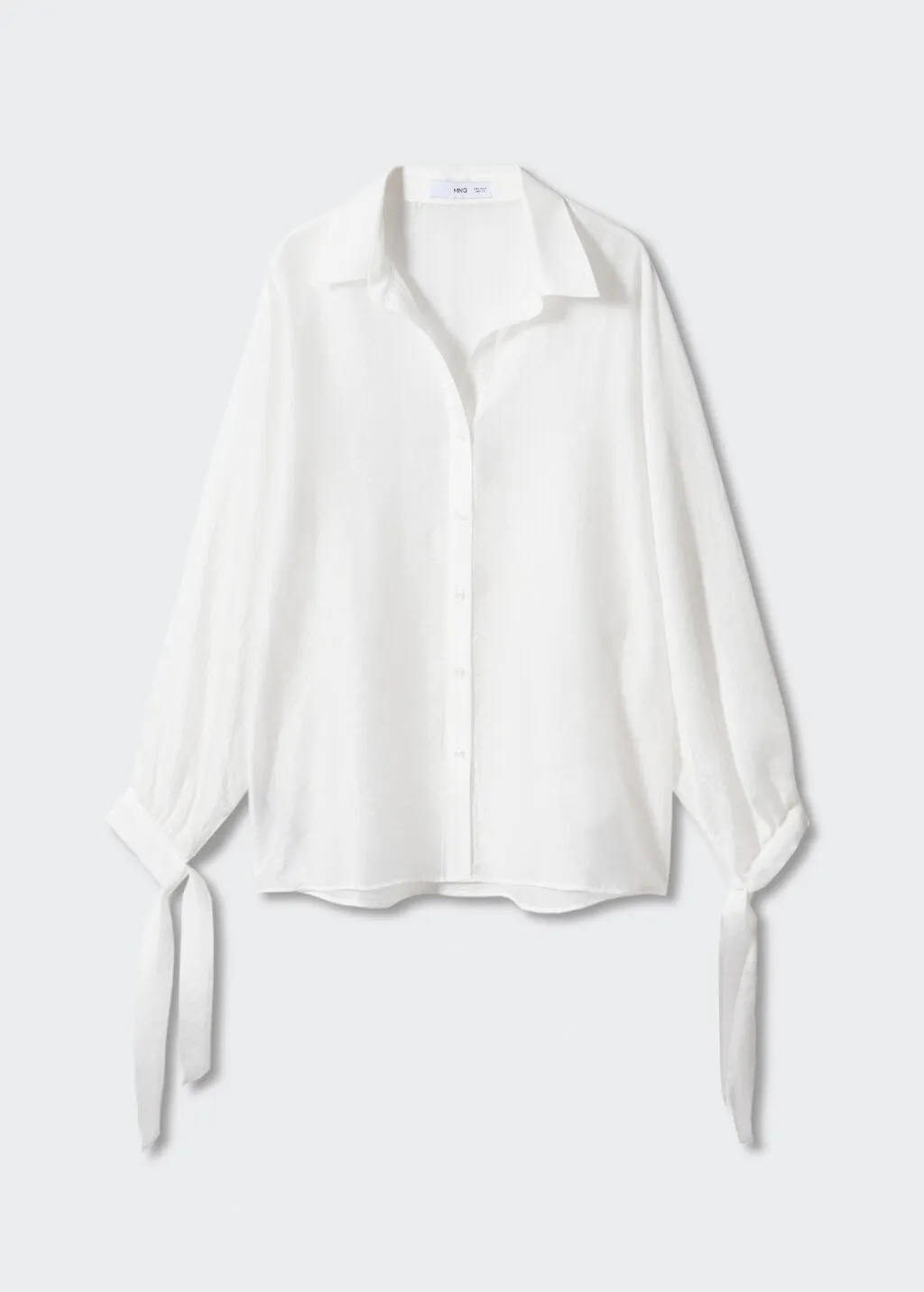 Camicia manica fiocco