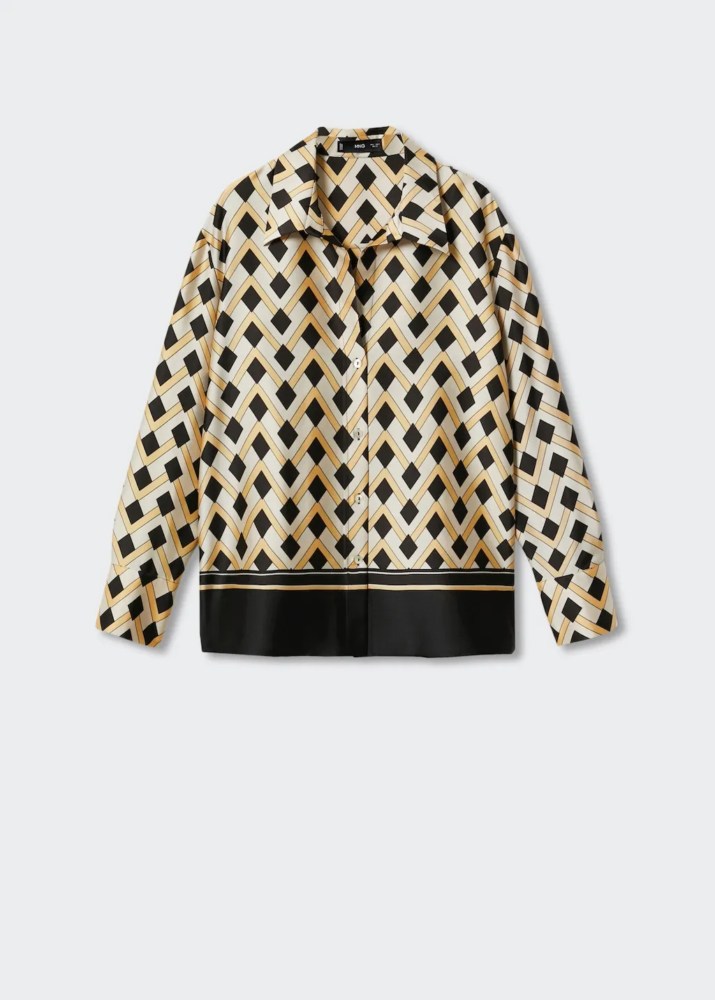 Camicia stampa geometrica