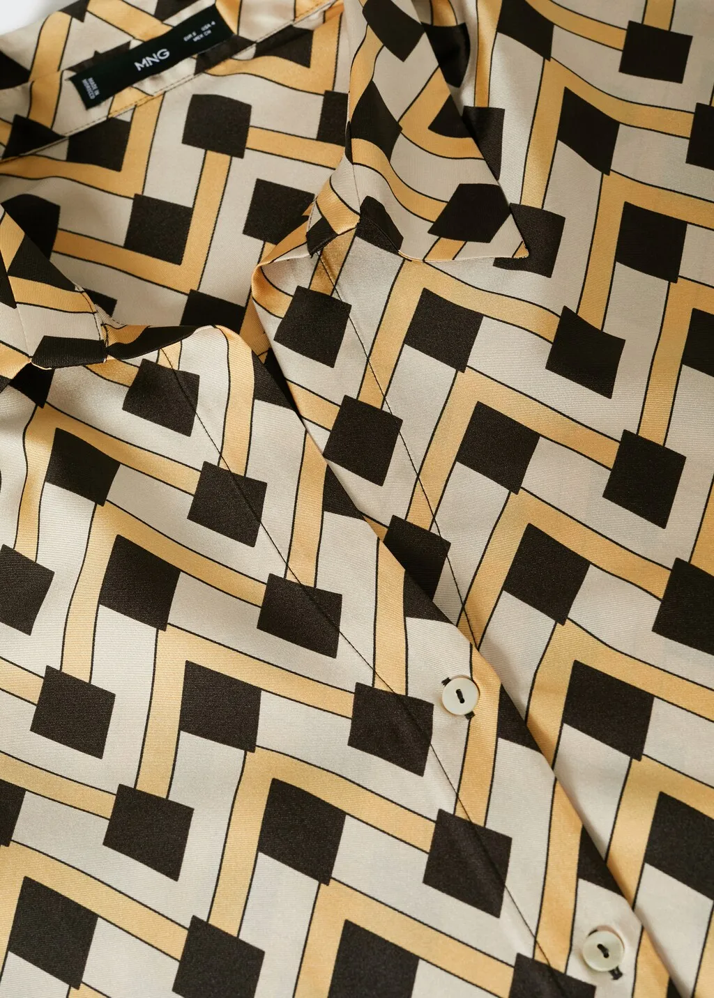 Camicia stampa geometrica