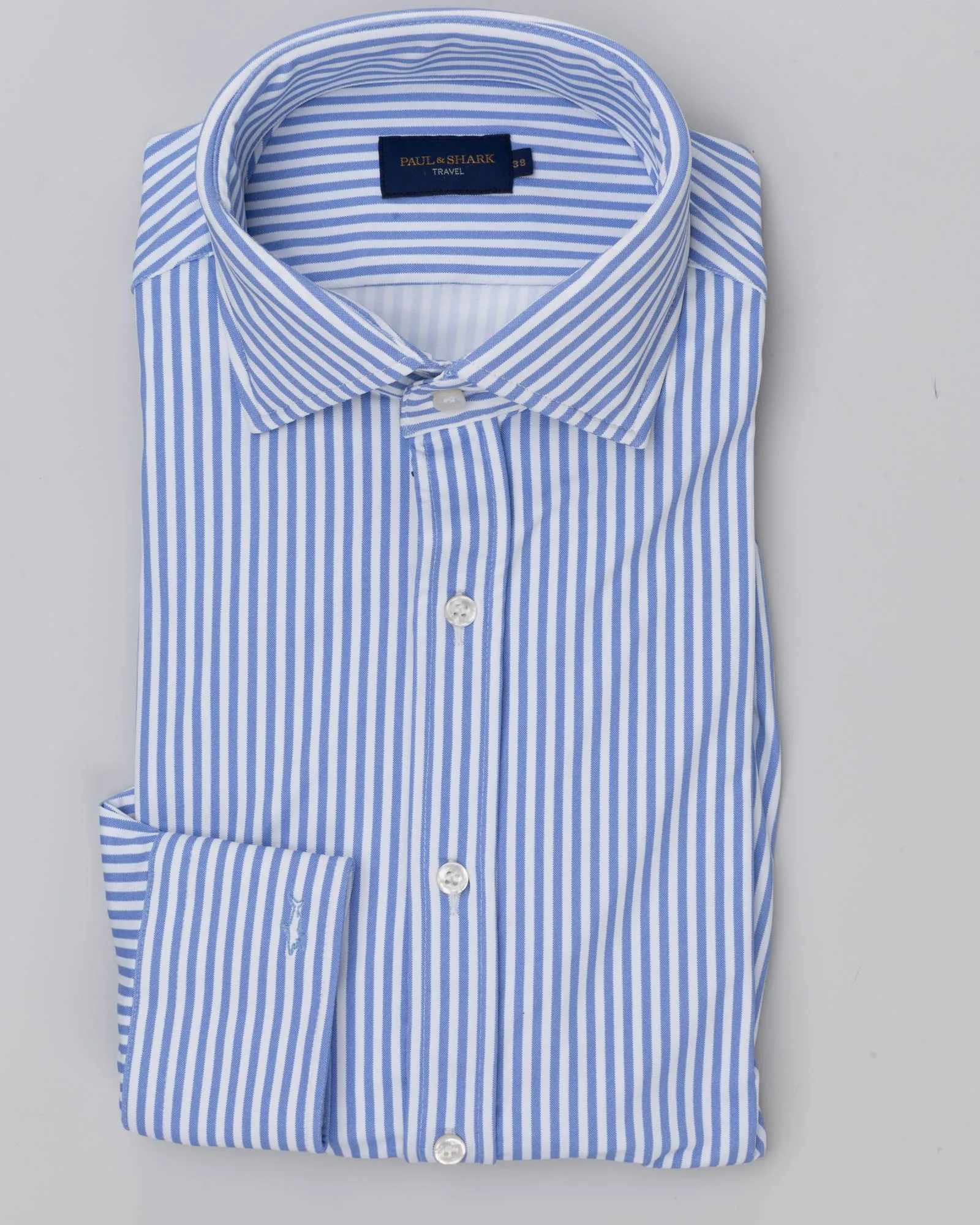 Camicia Travel Stretch a righe