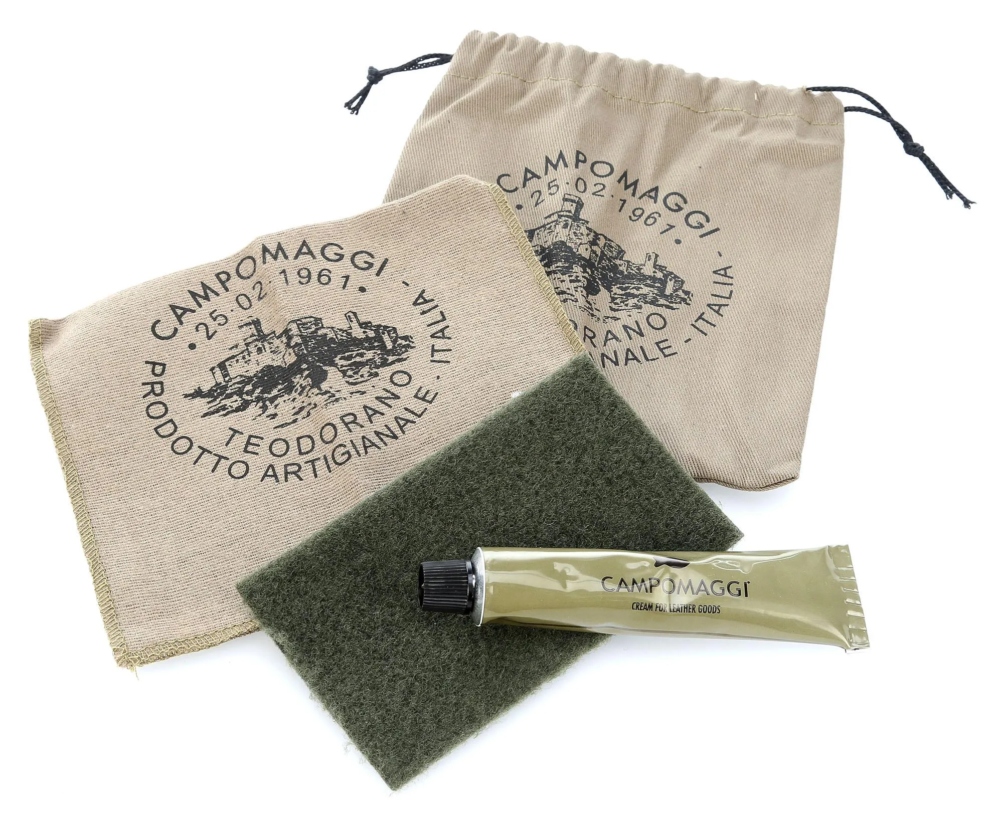  Campomaggi Borsa a mano pelle bovina blu scuro  