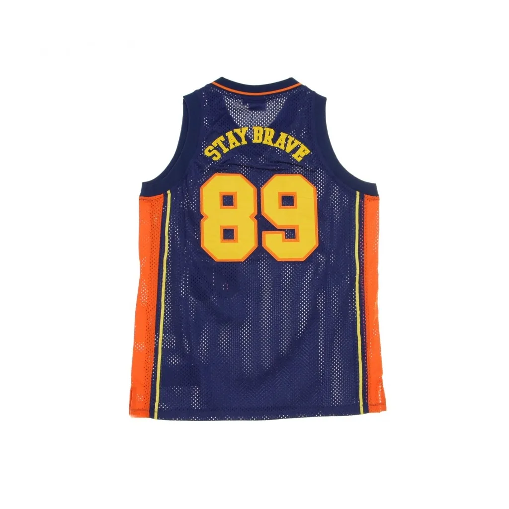CANOTTA TIPO BASKET BASKET TANK BLUE