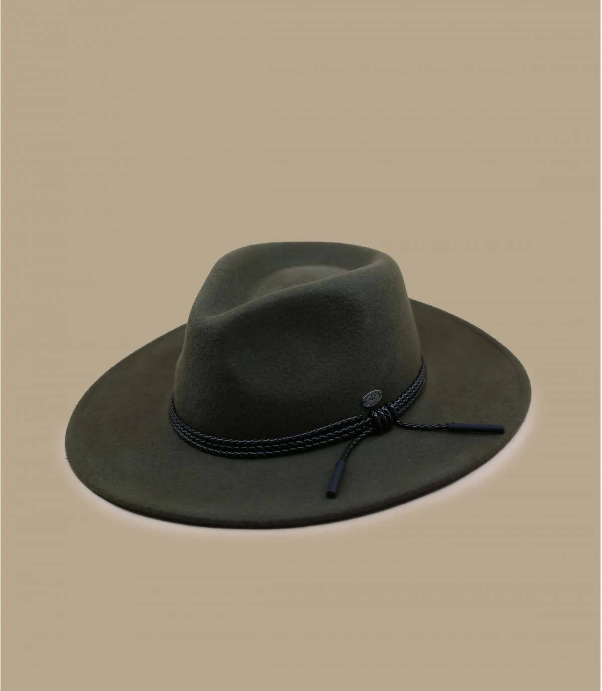 cappello di feltro verdePiston olive     