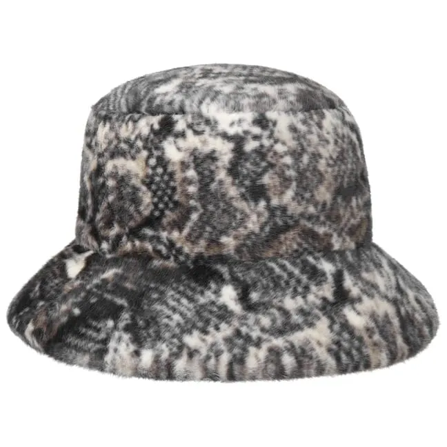     Cappello Janetta Bucket Faux Fur by Seeberger  