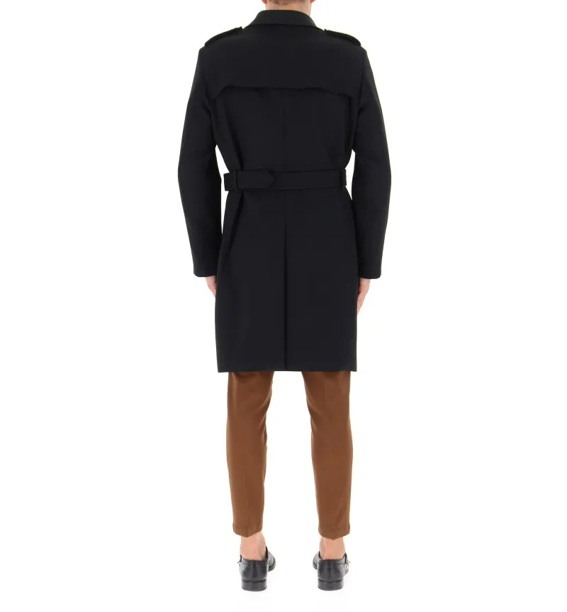 Cappotto con cintura