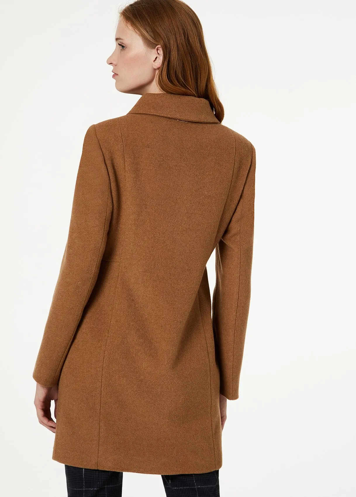 Cappotto con rouches
