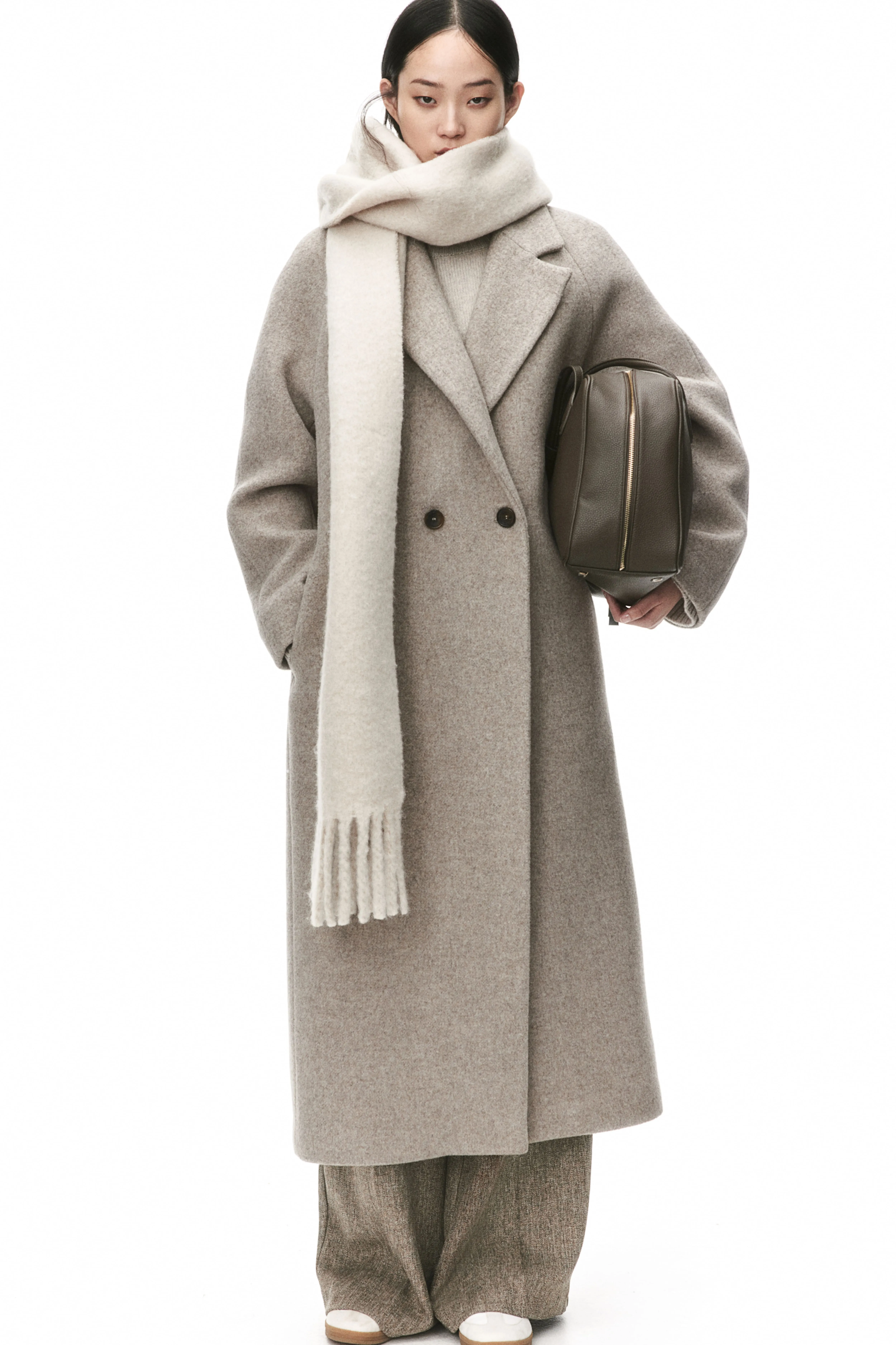 Cappotto in misto lana