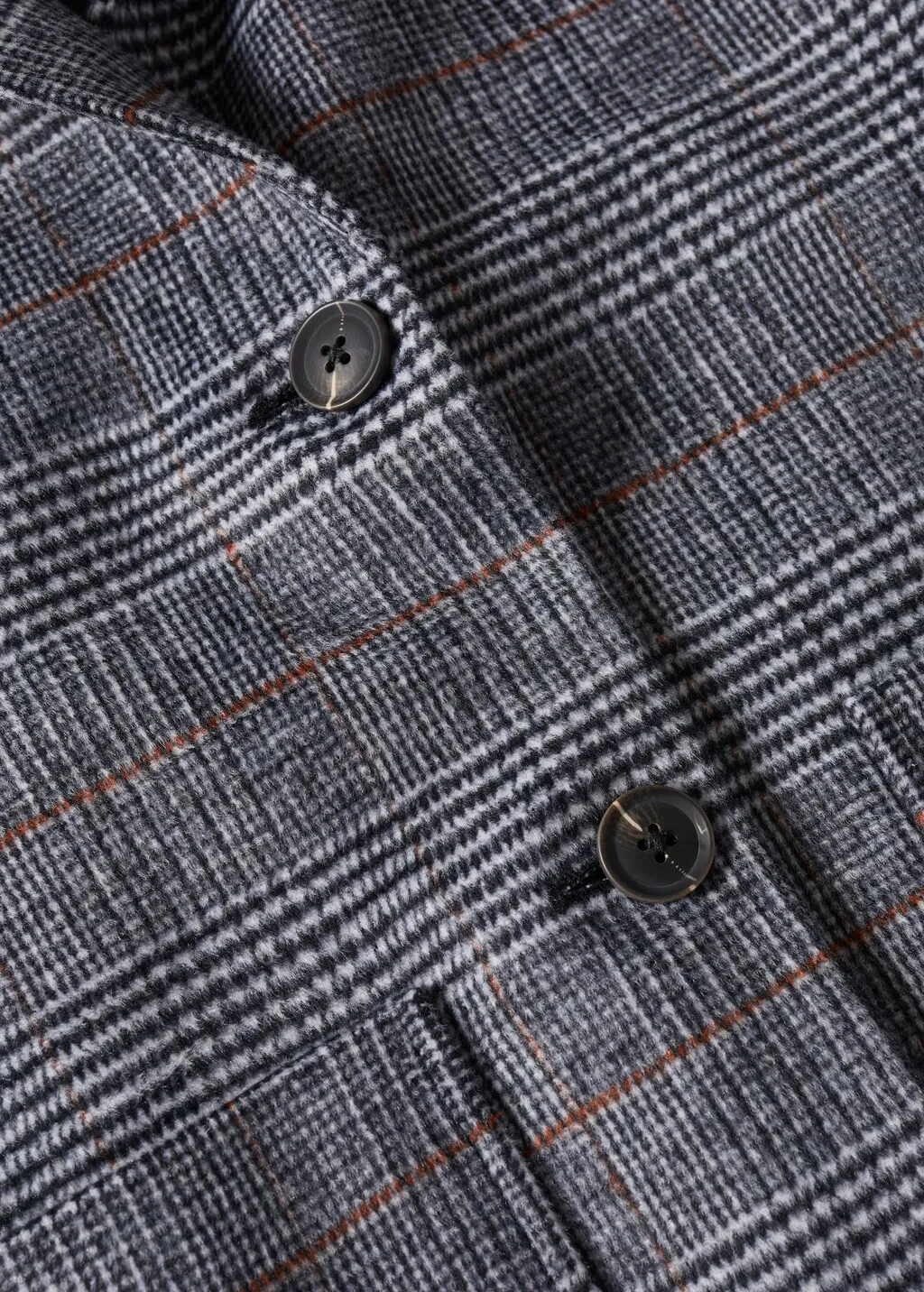 Cappotto revers quadri