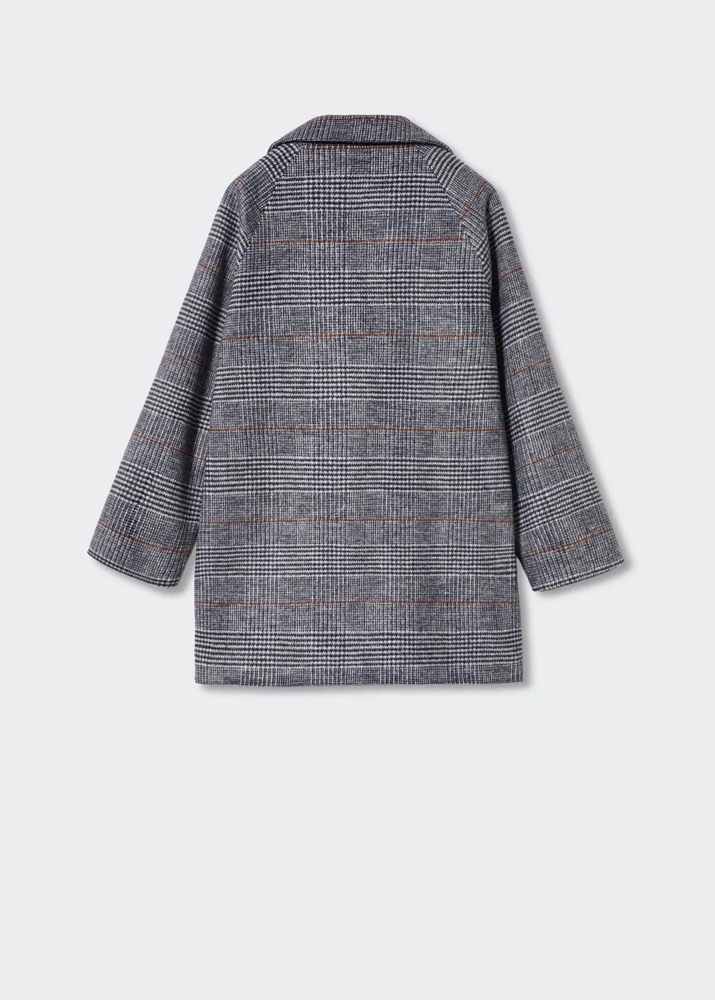 Cappotto revers quadri